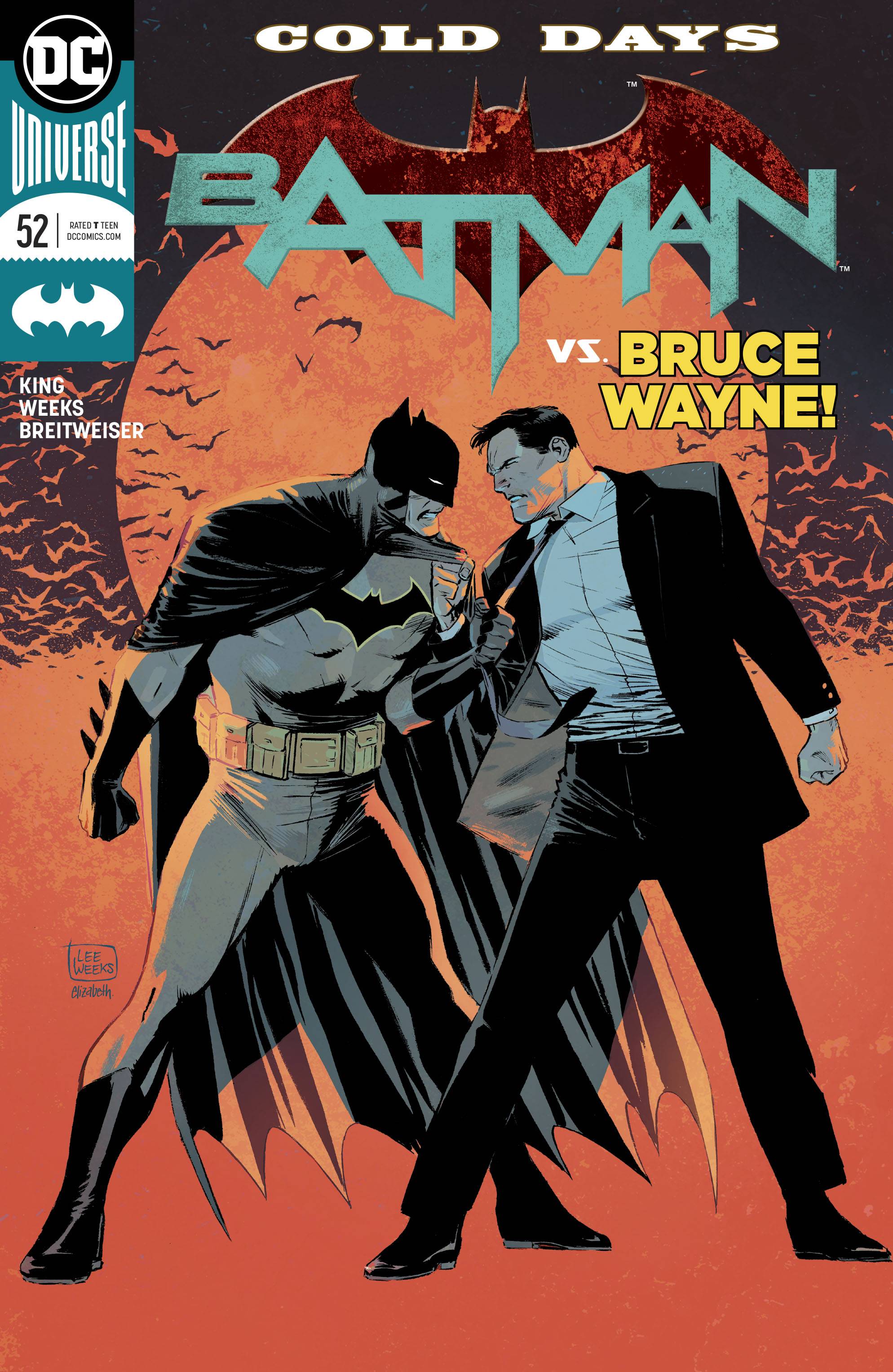 BATMAN #52 A Lee Weeks Tom King (08/01/2018) DC