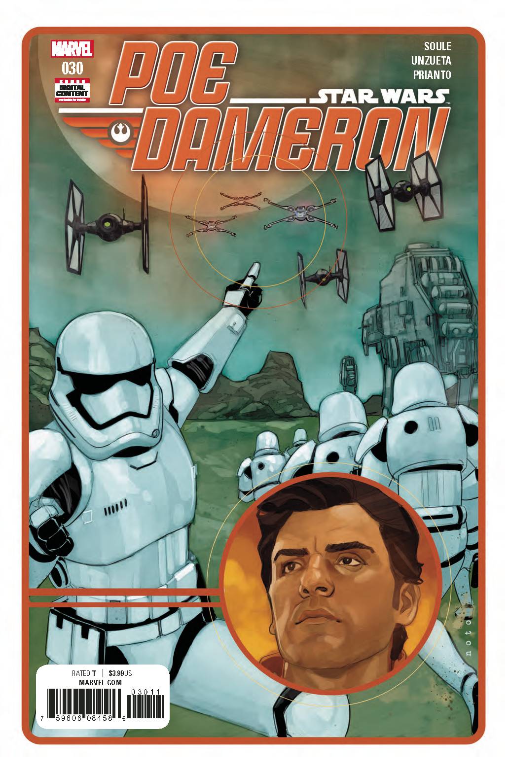 STAR WARS POE DAMERON #30 Marvel 2018 Phil Noto Charles Soule