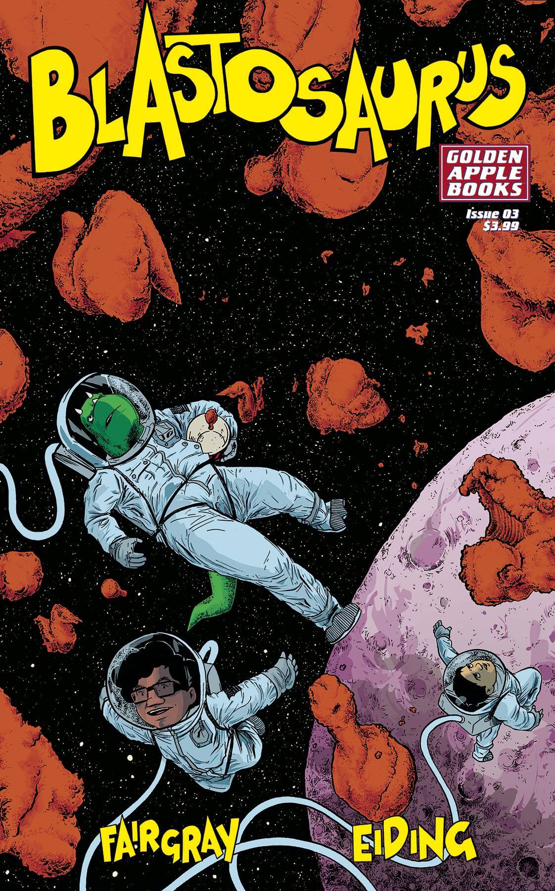 BLASTOSAURUS #03 A Golden Apple Books Richard Fairgray Paul Eiding (10/24/2018)