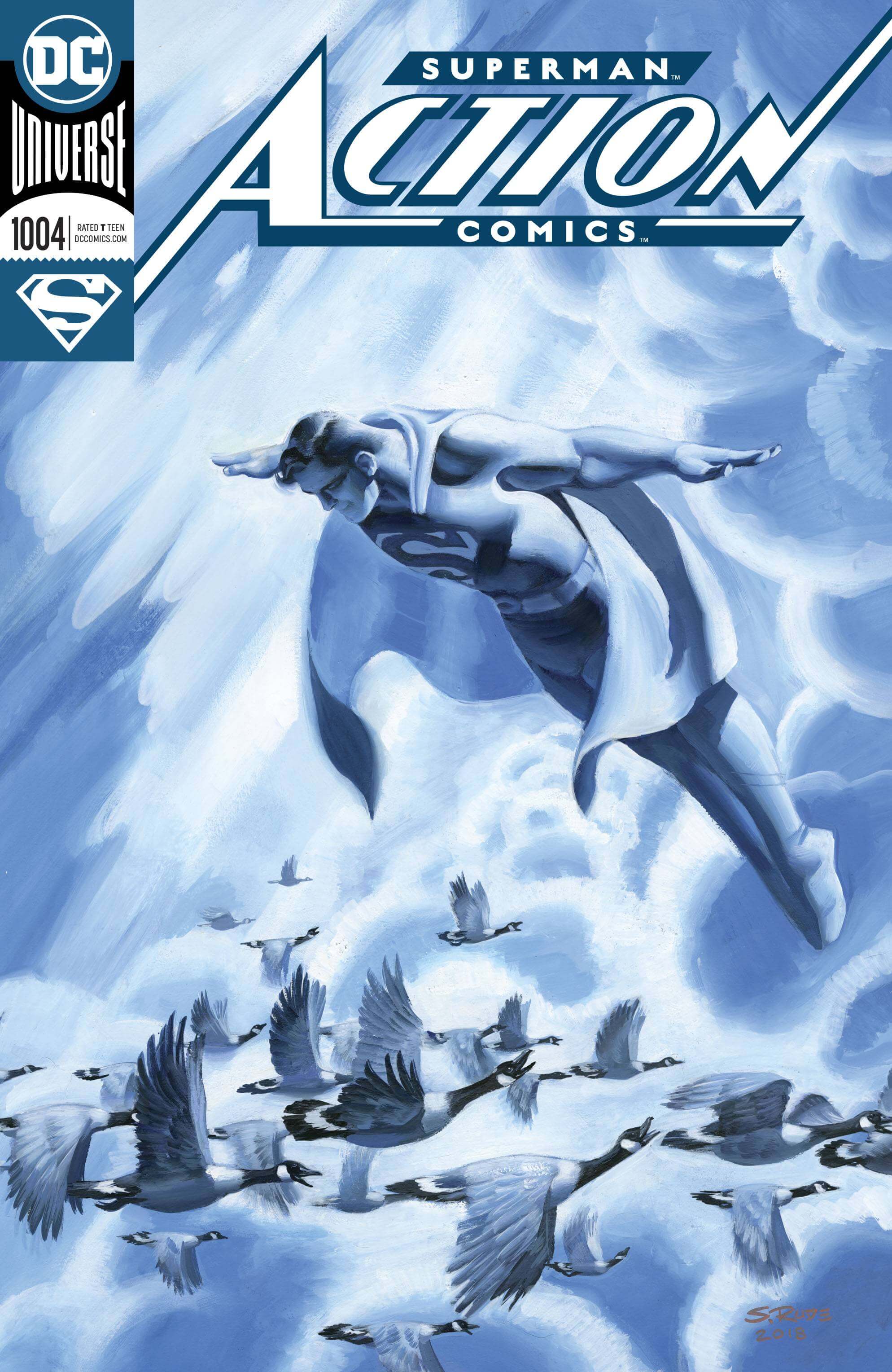 ACTION COMICS #1004 DC FOIL Steve Rude (10/24/2018)