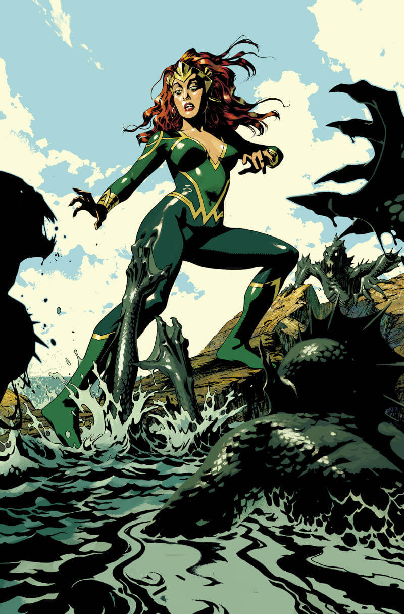 AQUAMAN #41 B DC VAR ED (DROWNED EARTH) Joshua Middleton Variant (10/17/2018)