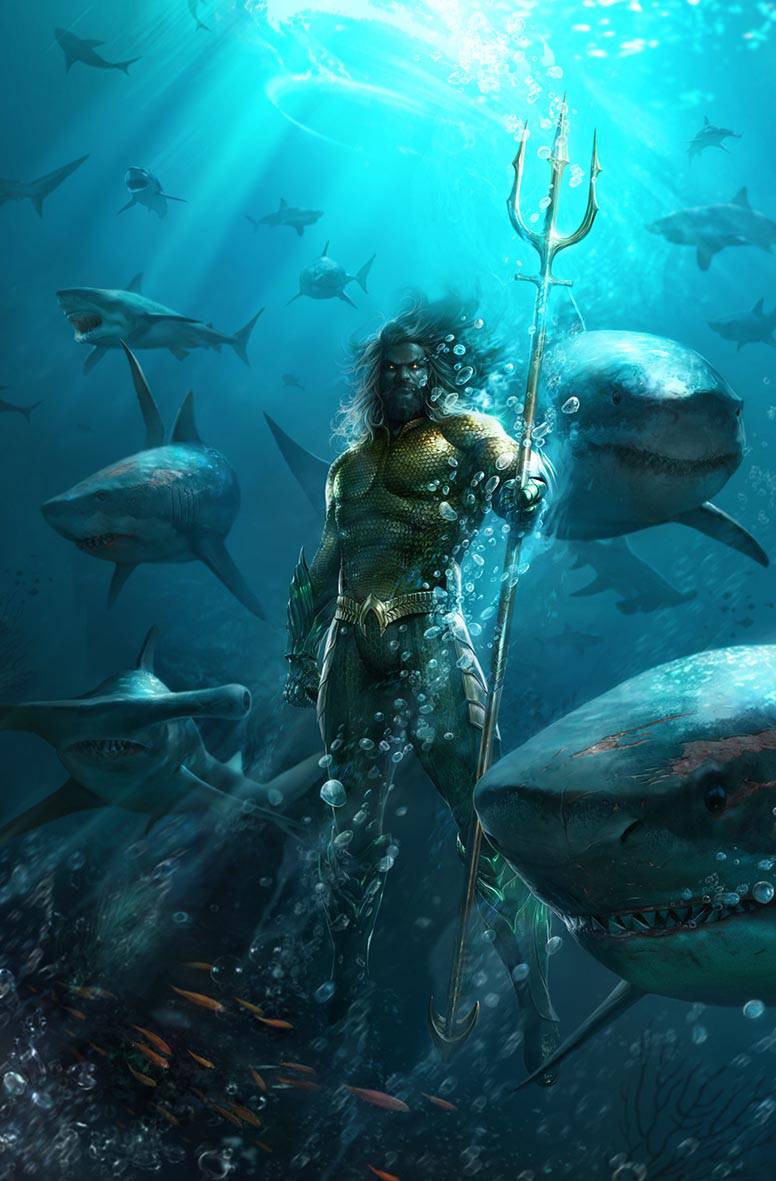 JUSTICE LEAGUE #11 B DC Francesco Mattina Variant Aquaman Scott Snyder (DROWNED EARTH) (11/07/2018)