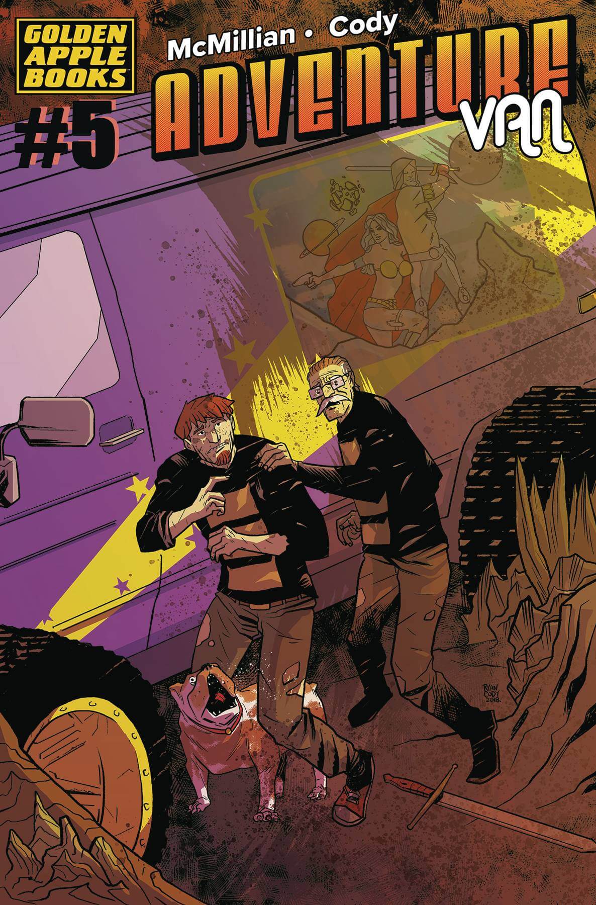 ADVENTURE VAN #5 (OF 5) Golden Apple Books Ryan Cody Michael McMillian (12/19/2018)