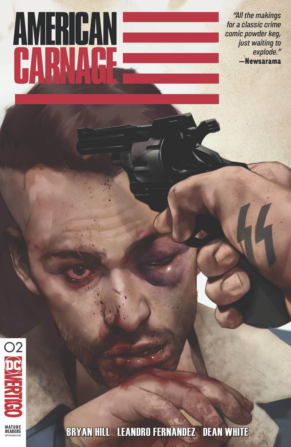 AMERICAN CARNAGE #2 Ben Oliver Bryan Hill (MR) (12/19/2018) DC