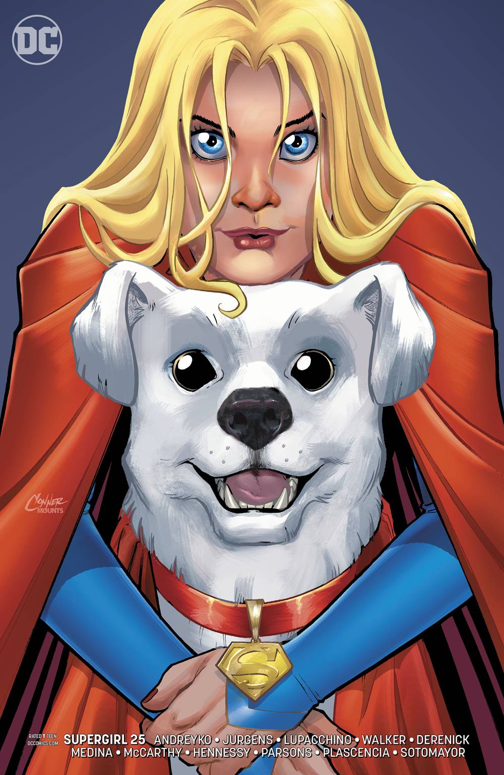 SUPERGIRL #25 B DC Amanda Conner Variant Marc Andreyko (12/12/2018)