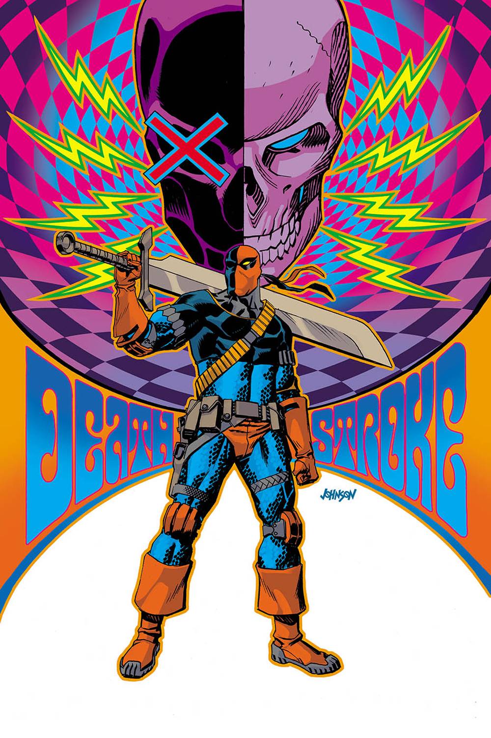 DEATHSTROKE #40 B DC Dave Johnson Variant (ARKHAM) (02/06/2019)