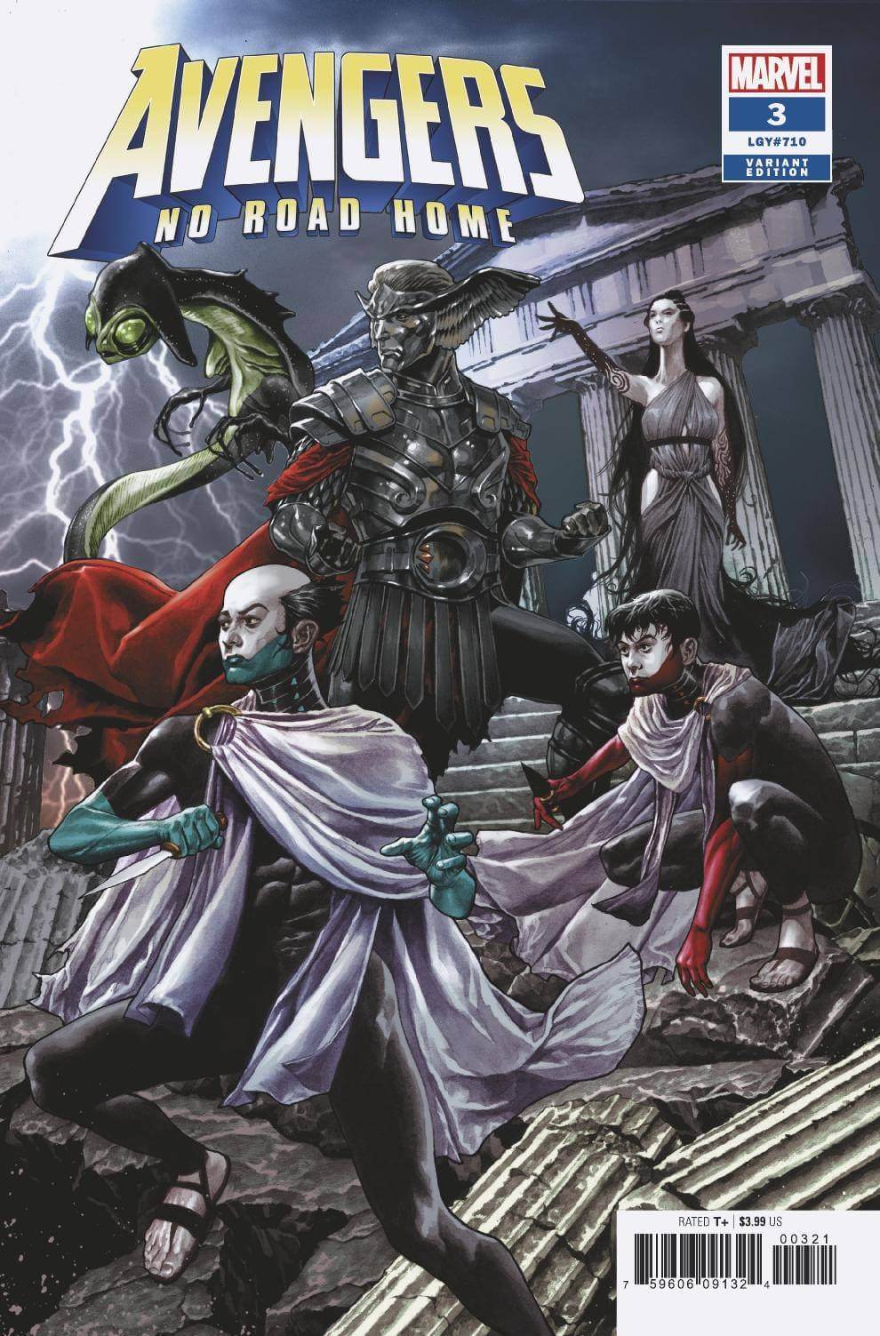 AVENGERS NO ROAD HOME Mico Suayan Phil Noto Connecting Variant Set 1 2 3 4 5 6 7 8 9 10 (04/2019) Marvel