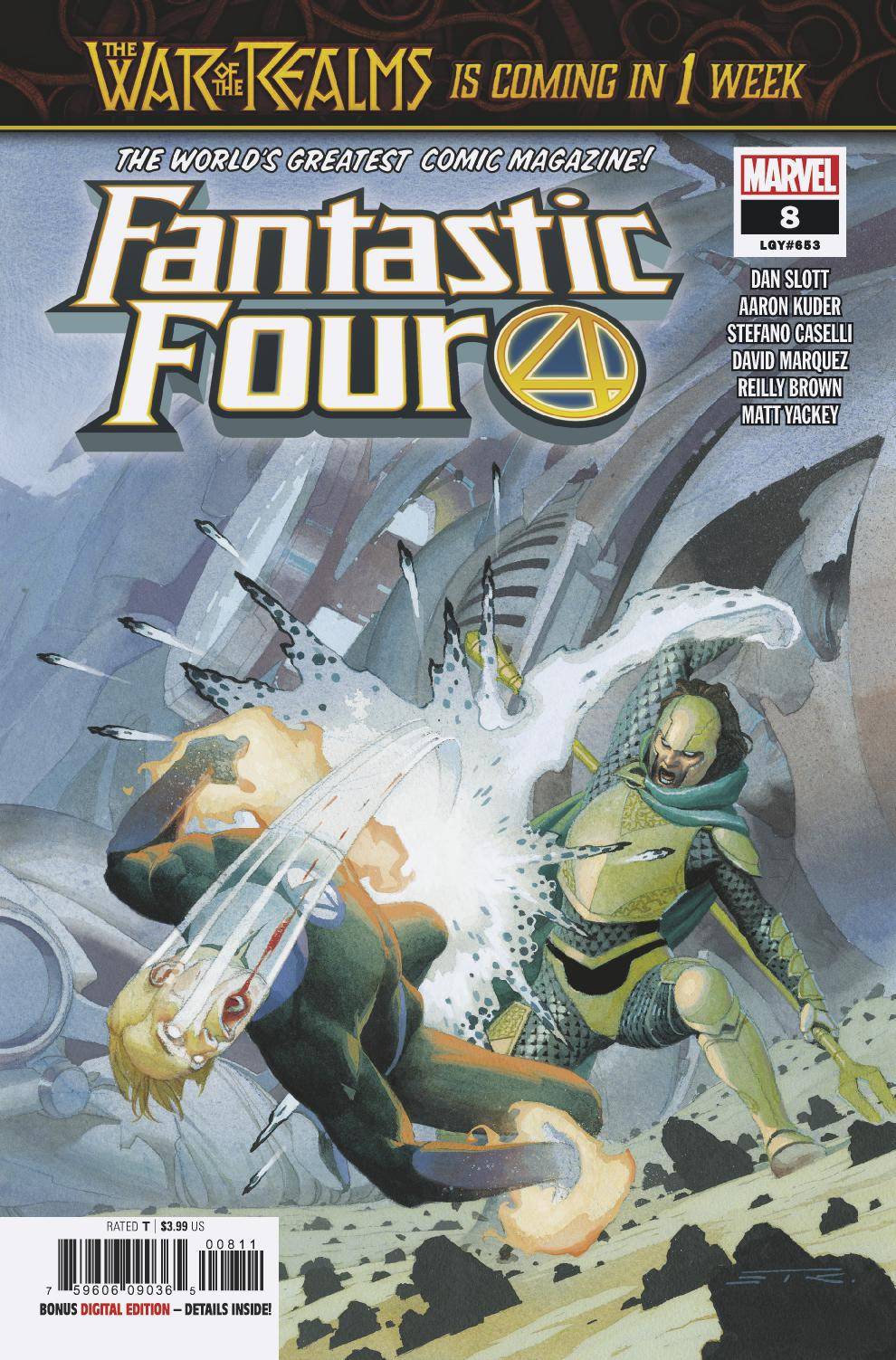FANTASTIC FOUR #8 Esad Ribic Dan Slott (03/27/2019) MARVEL