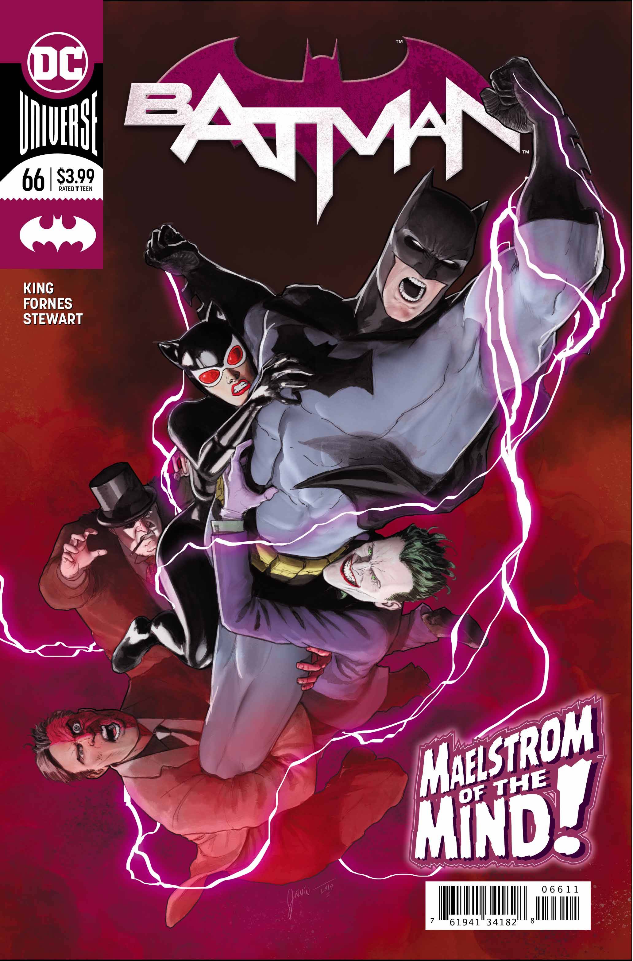 BATMAN #66 A DC 2019 NM Mikel Janin Tom King Joker Catwoman Two-Face