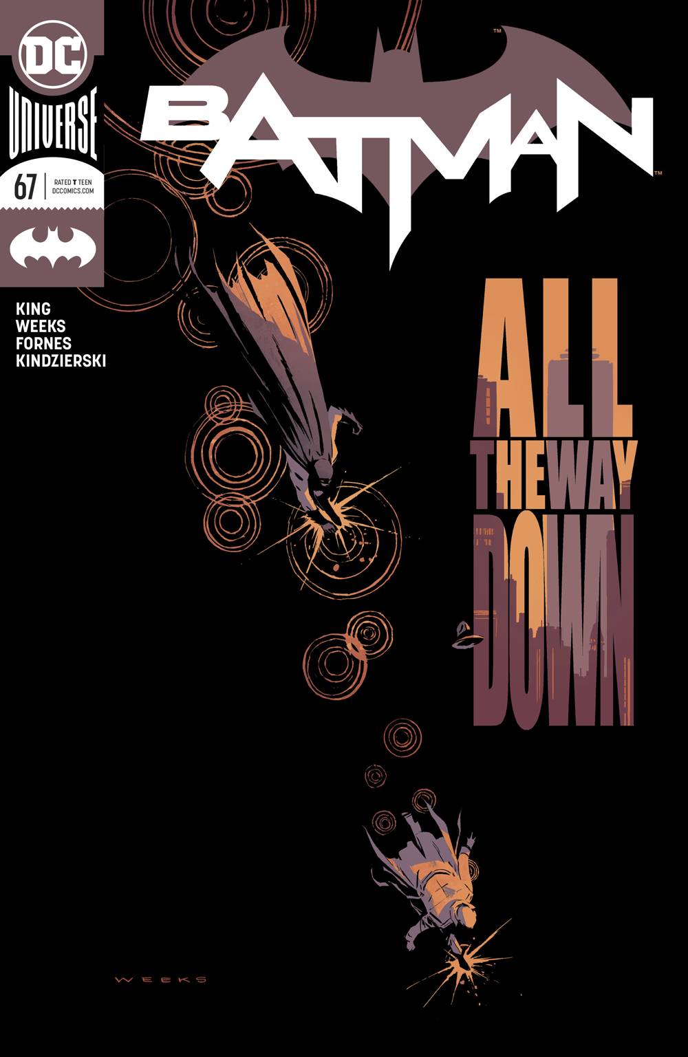 BATMAN #67 A DC 2019 Lee Weeks Tom King