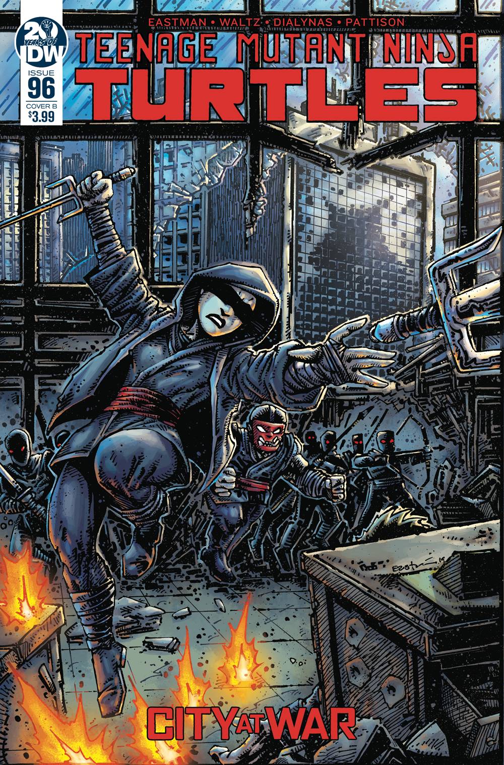 TMNT ONGOING #96 B Kevin EASTMAN Variant Teenage Mutant Ninja Turtles (07/31/2019) IDW