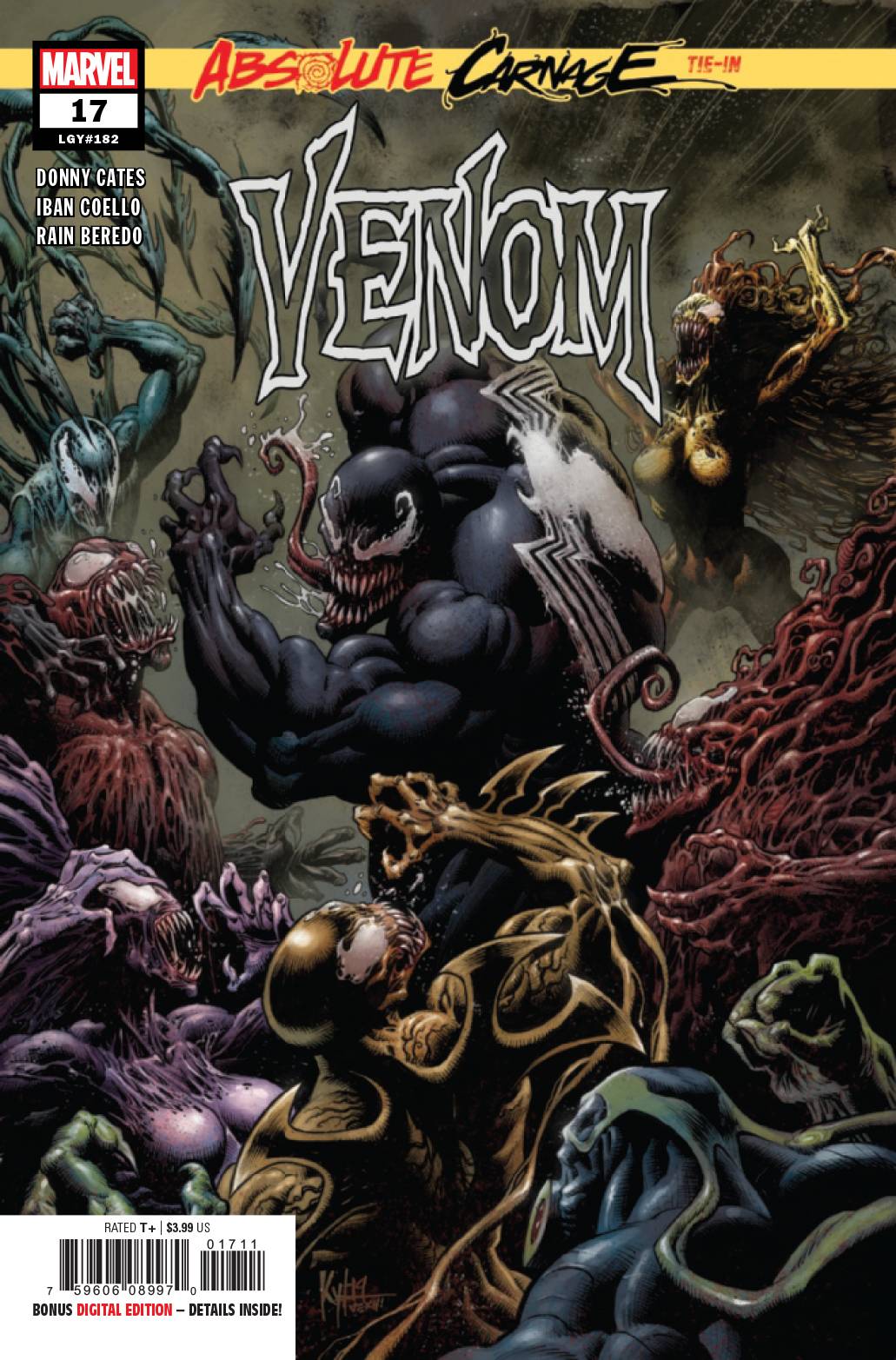 VENOM #17 A Kyle Hotz Donny Cates AC (08/28/2019) MARVEL