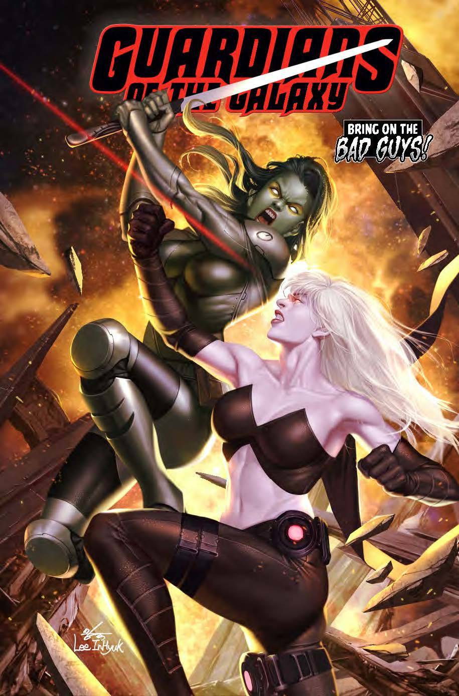 GUARDIANS OF THE GALAXY #8 B in-Hyuk Lee BOBG Variant (08/21/2019) MARVEL