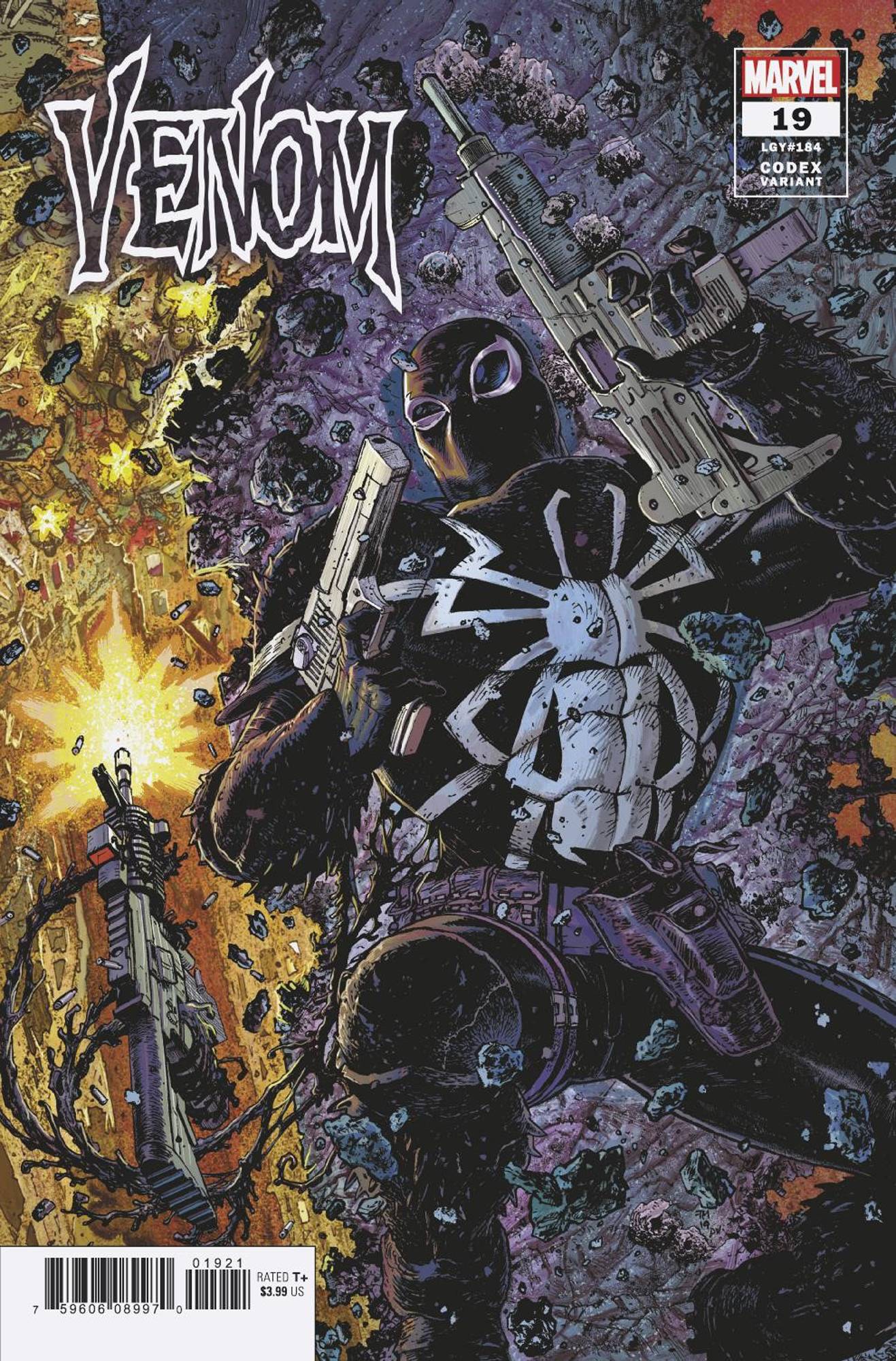 VENOM #19 1:25 Tony Moore CODEX Variant AC (10/30/2019) Marvel