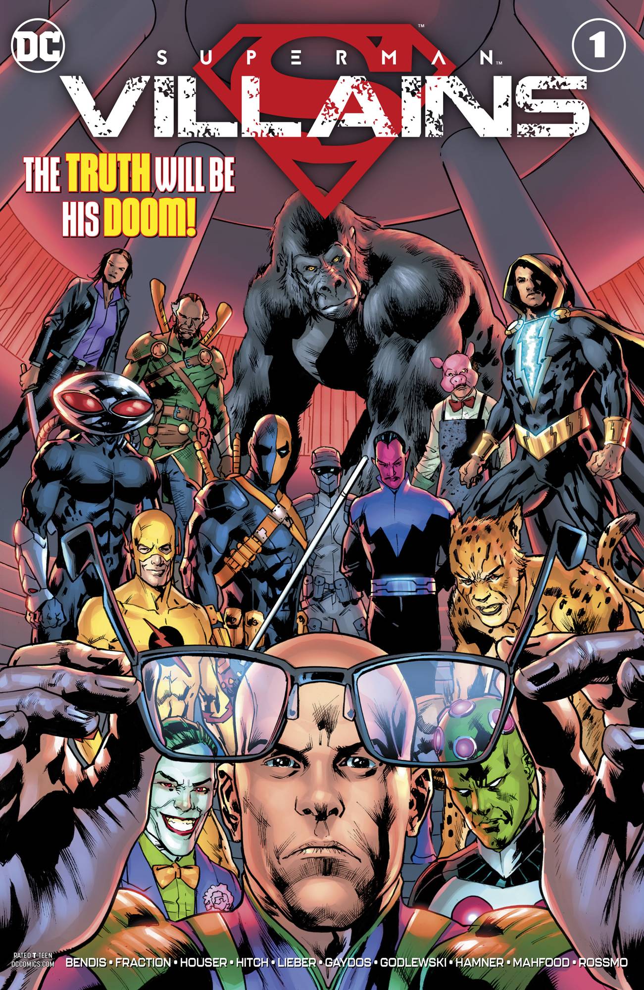 SUPERMAN VILLAINS #1 Bryan Hitch Brian Michael Bendis (02/12/2020) DC
