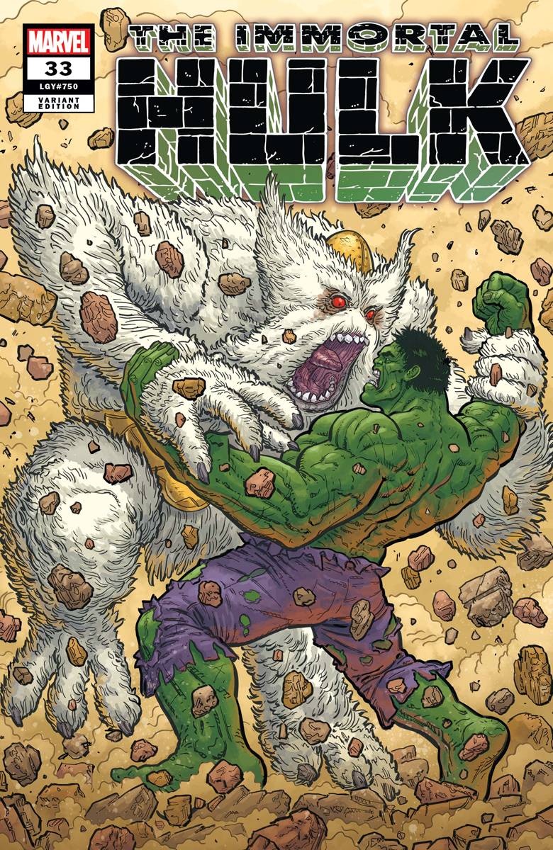 IMMORTAL HULK #33 SKROCE VAR (1:25) (03/25/2020)