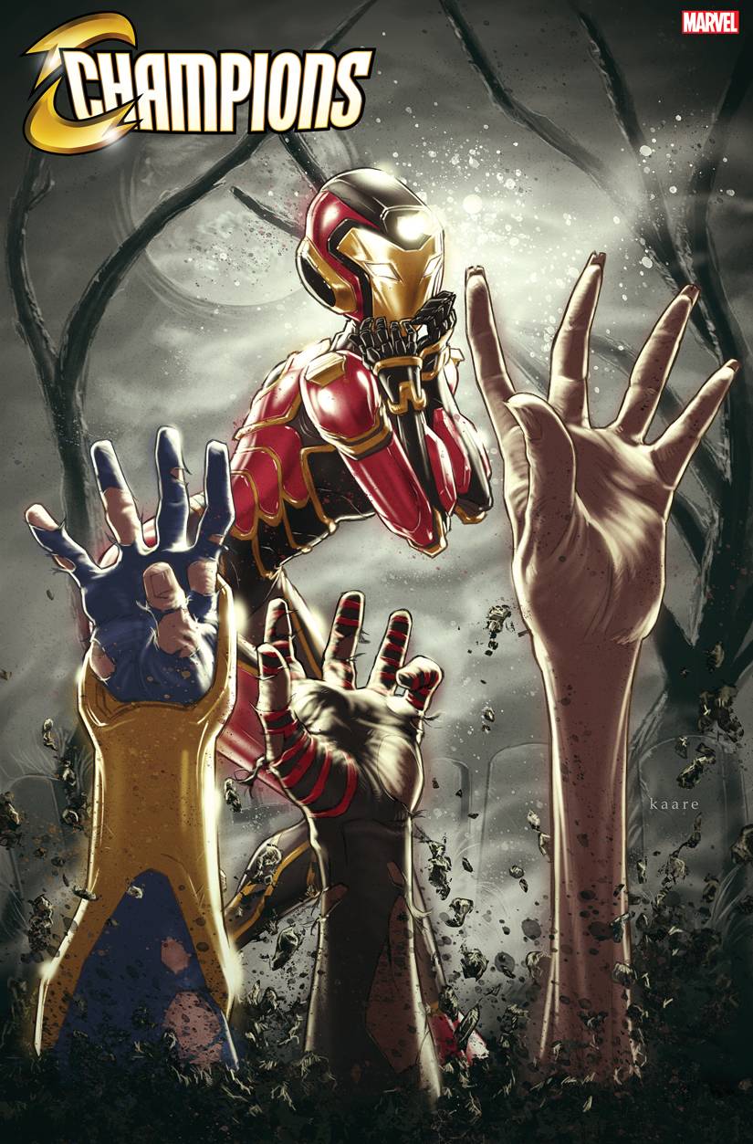 Champions #1 C Kaare Andrews Marvel Zombies Variant Out (10/07/2020) Marvel