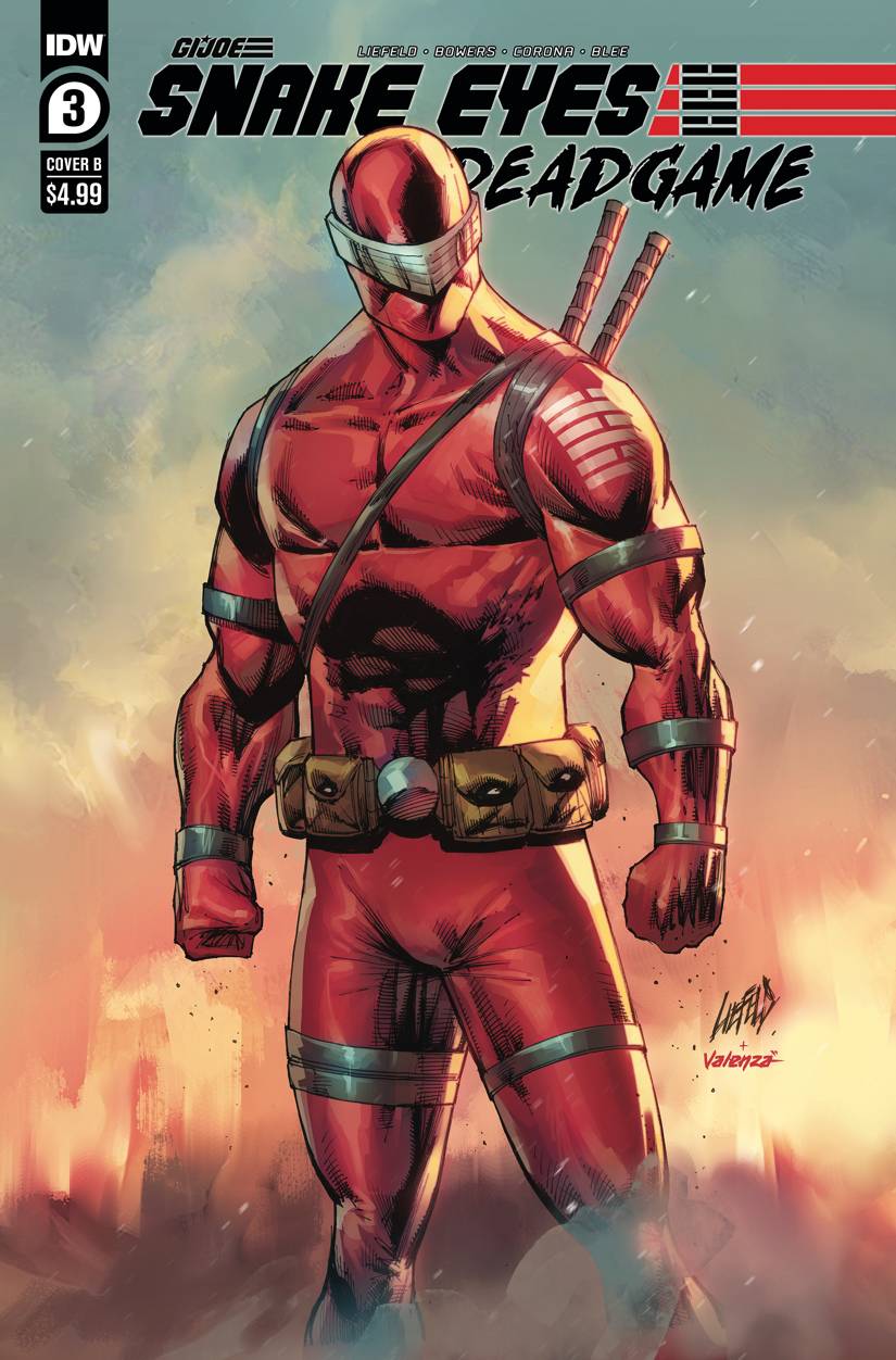 Snake Eyes Deadgame #3 (Of 6) B Rob Liefeld Variant (11/25/2020) Idw