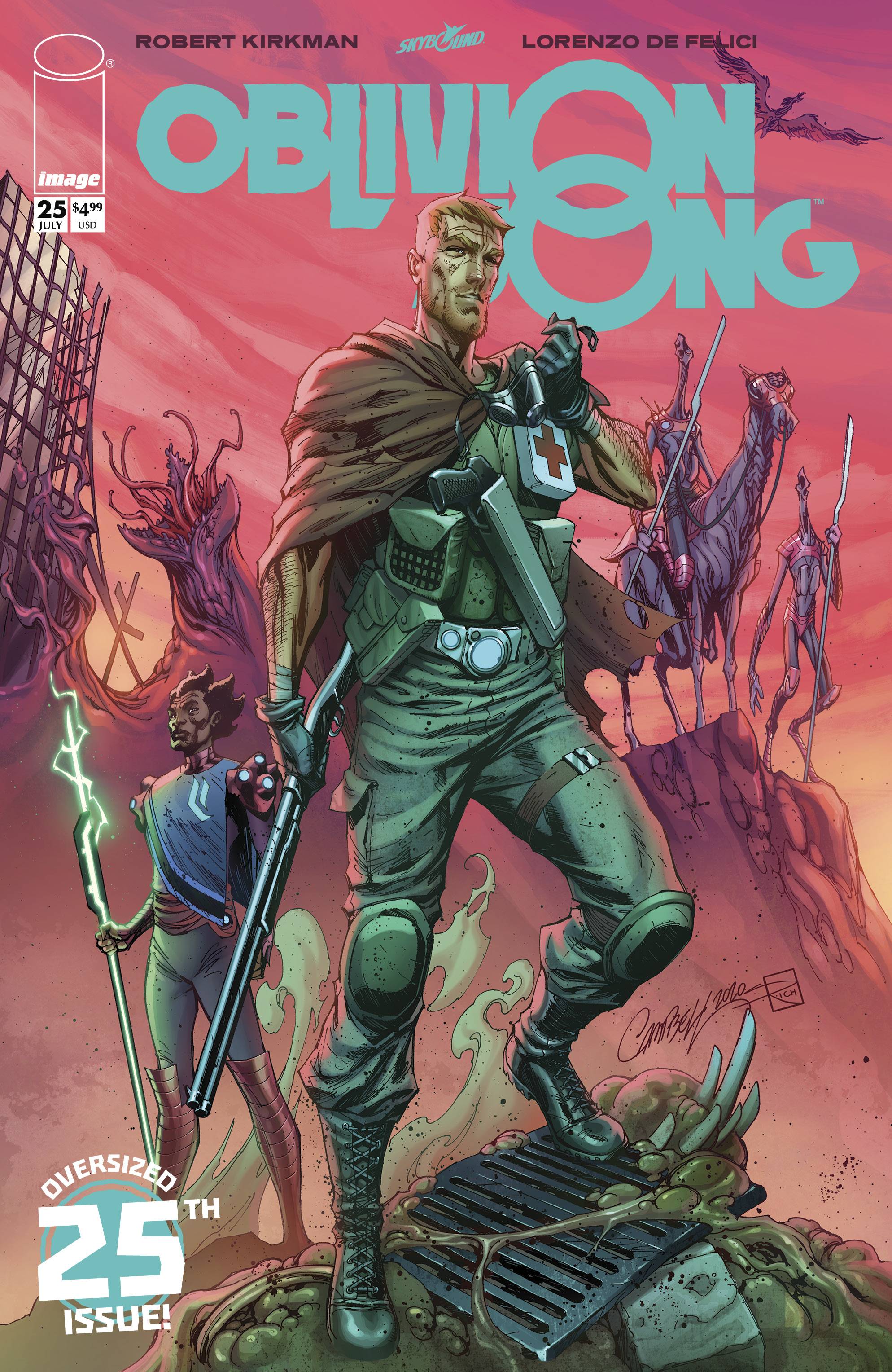 Oblivion Song #25 E J Scott Campbell Variant (Mr) (07/08/2020) Image
