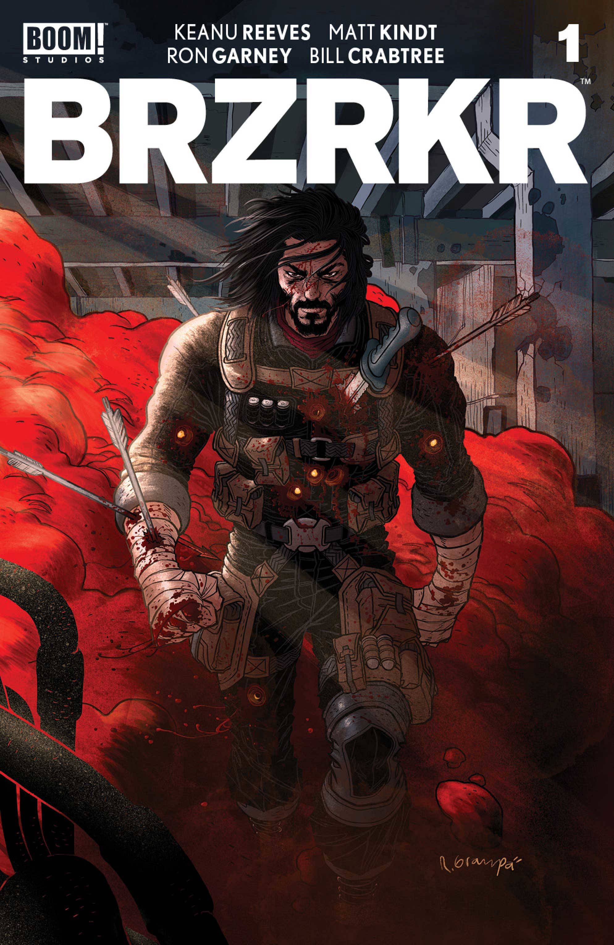 Brzrkr (Berzerker) #1 A Rafael Grampa Matt Kindt Keanu Reeves (Mr) (03/03/2021) Boom