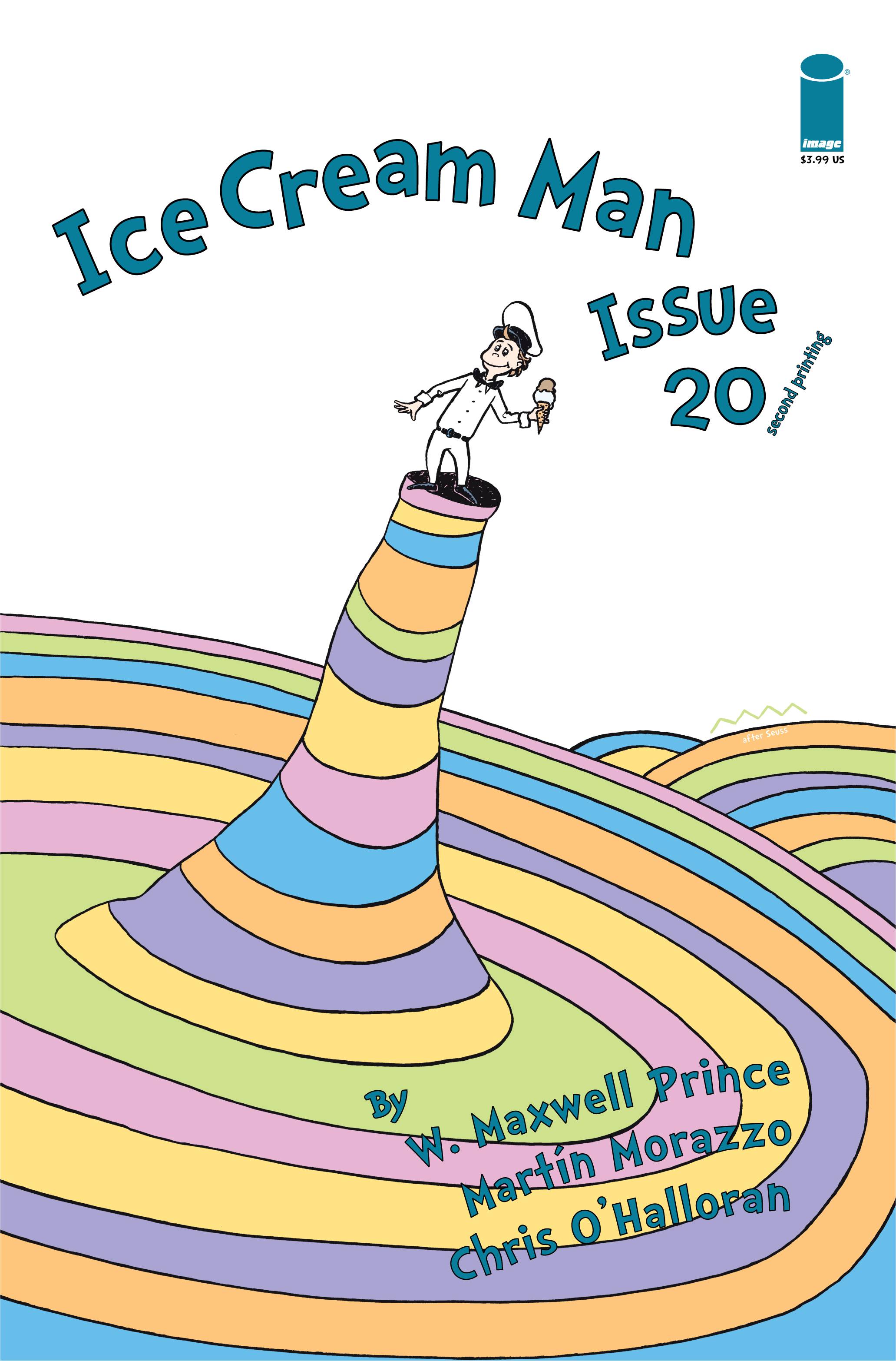 Ice Cream Man #20 B 2nd Print Martin Morazzo Dr Suess Variant (MR) (09/02/2020) Image