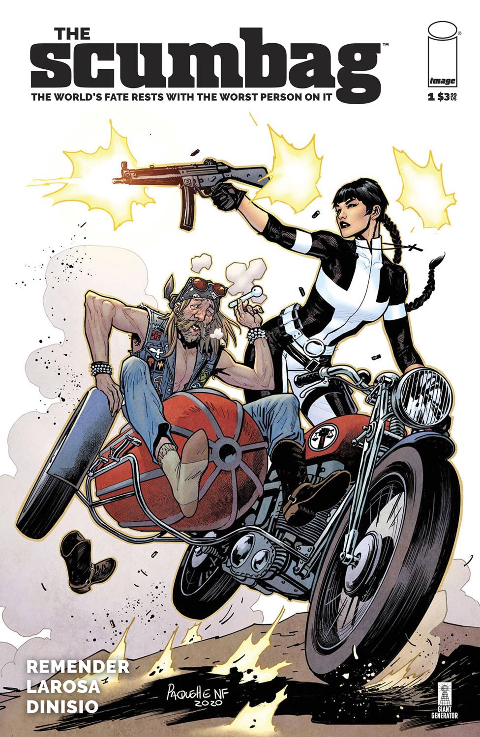 Scumbag #1 1:25 Yanick Paquette Variant (Mr) (10/21/2020) Image