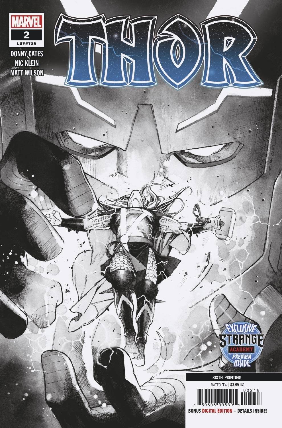 THOR #2 6th Print Variant (11/04/2020) MARVEL