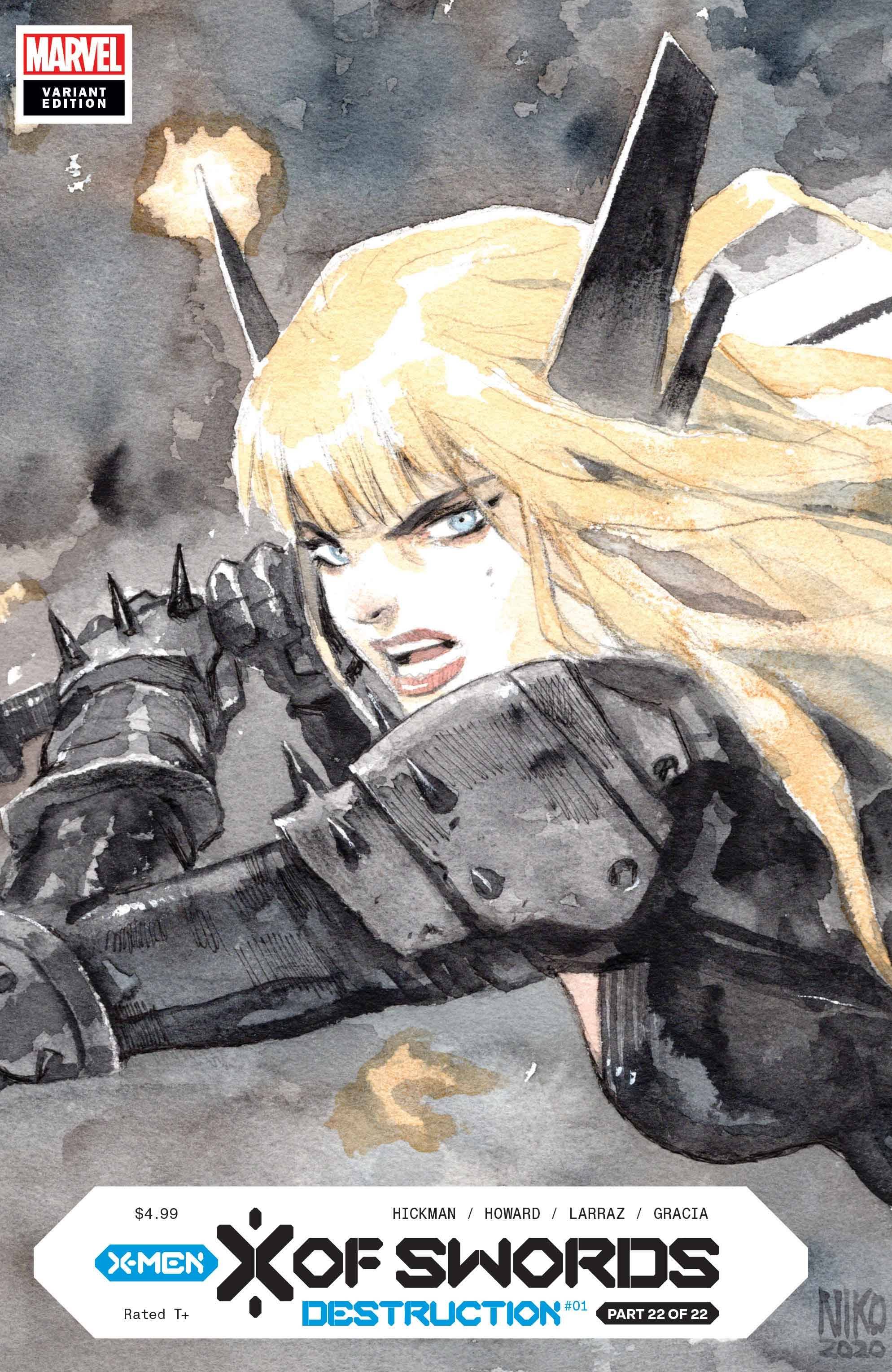 X Of Swords Destruction #1 Niko Henrichon LCSD Variant (11/25/2020) Marvel