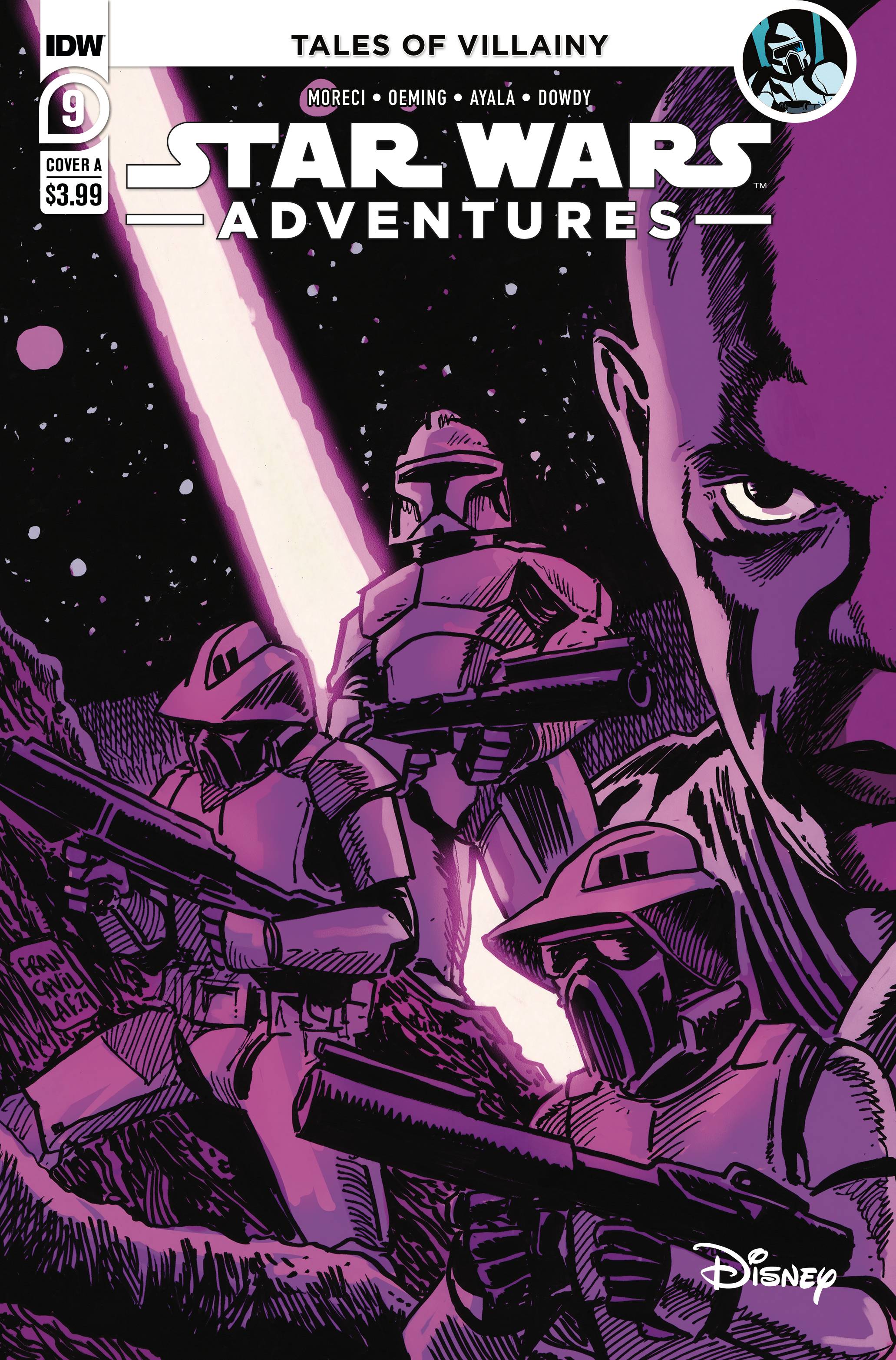 Star Wars Adventures (2021) #9 A Francesco Francavilla Michael Moreci (C: 1-0-0) (09/08/2021) Idw