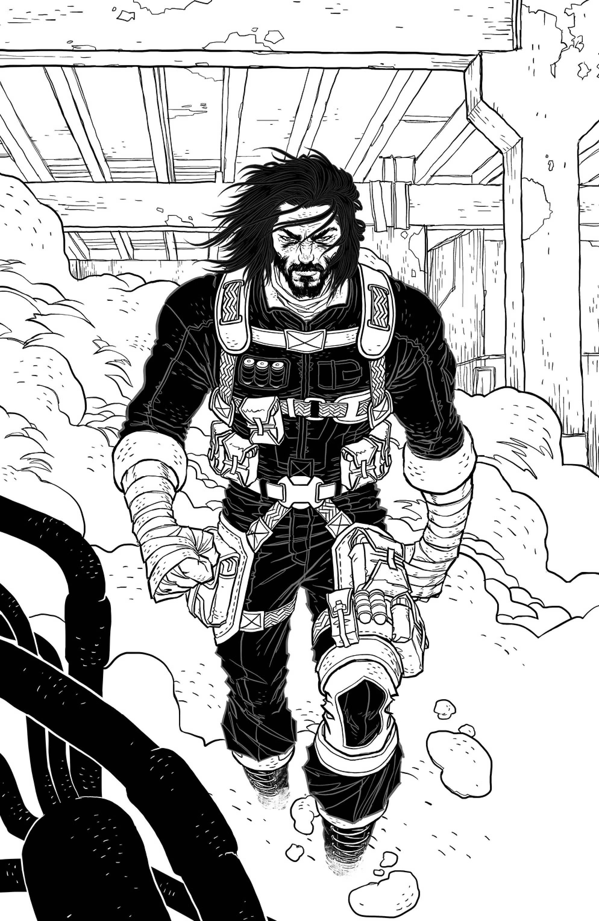 Brzrkr (Berzerker) #1 1:100 Rafael Grampa Variant (Mr) (03/03/2021) Boom