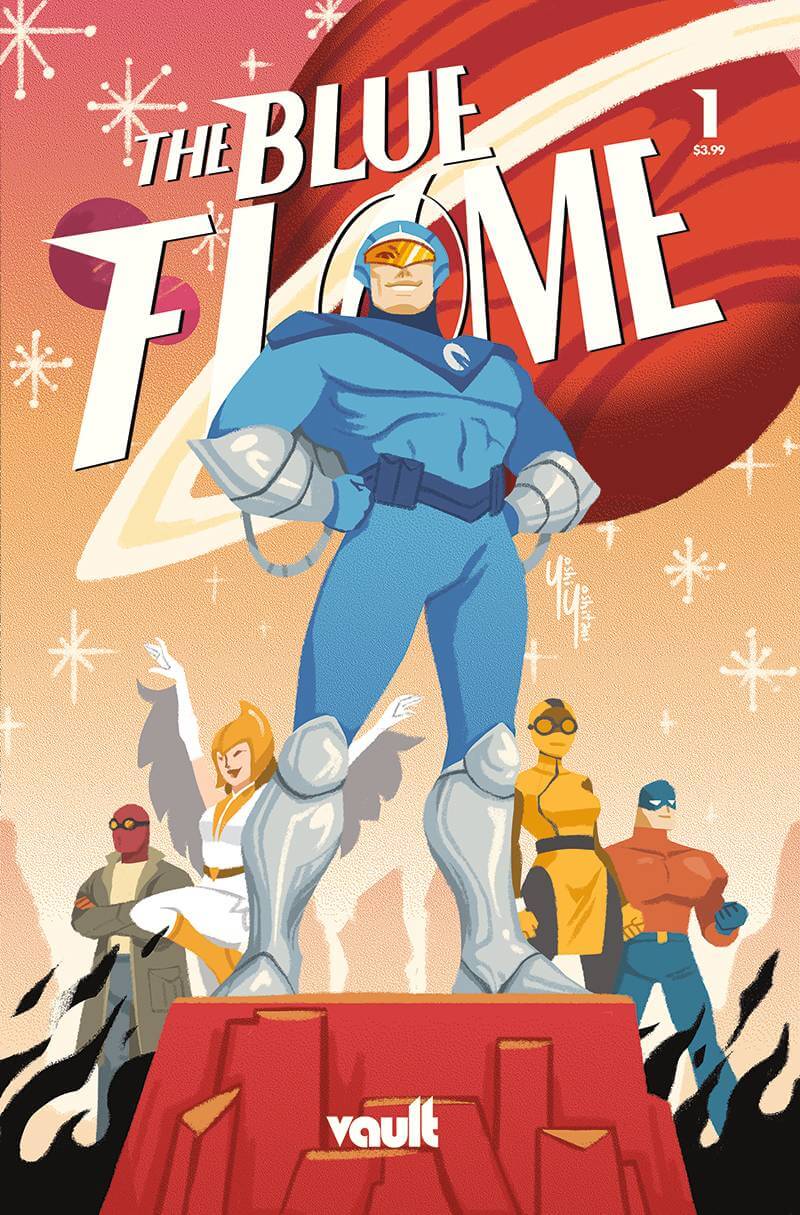 Blue Flame #1 B (05/26/2021) Vault