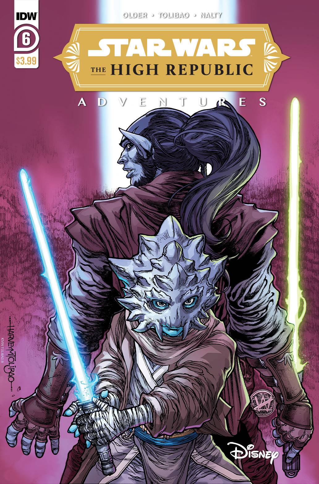 Star Wars High Republic Adventures #6 A Harvey Tolibao 1st Leox Gya (C: 1-0- (07/21/2021) Idw