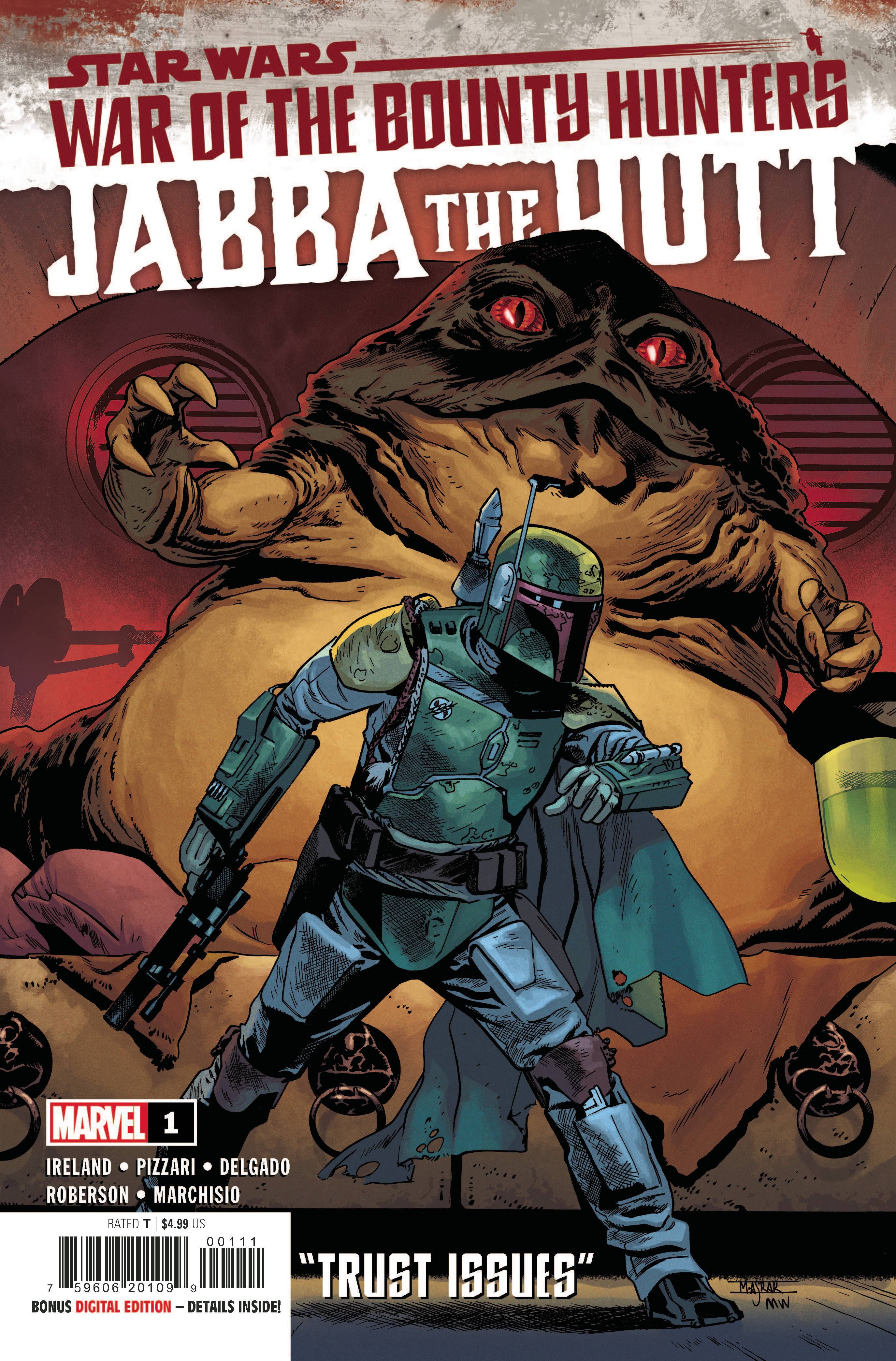 STAR WARS WAR BOUNTY HUNTERS JABBA HUTT #1 (07/21/2021)