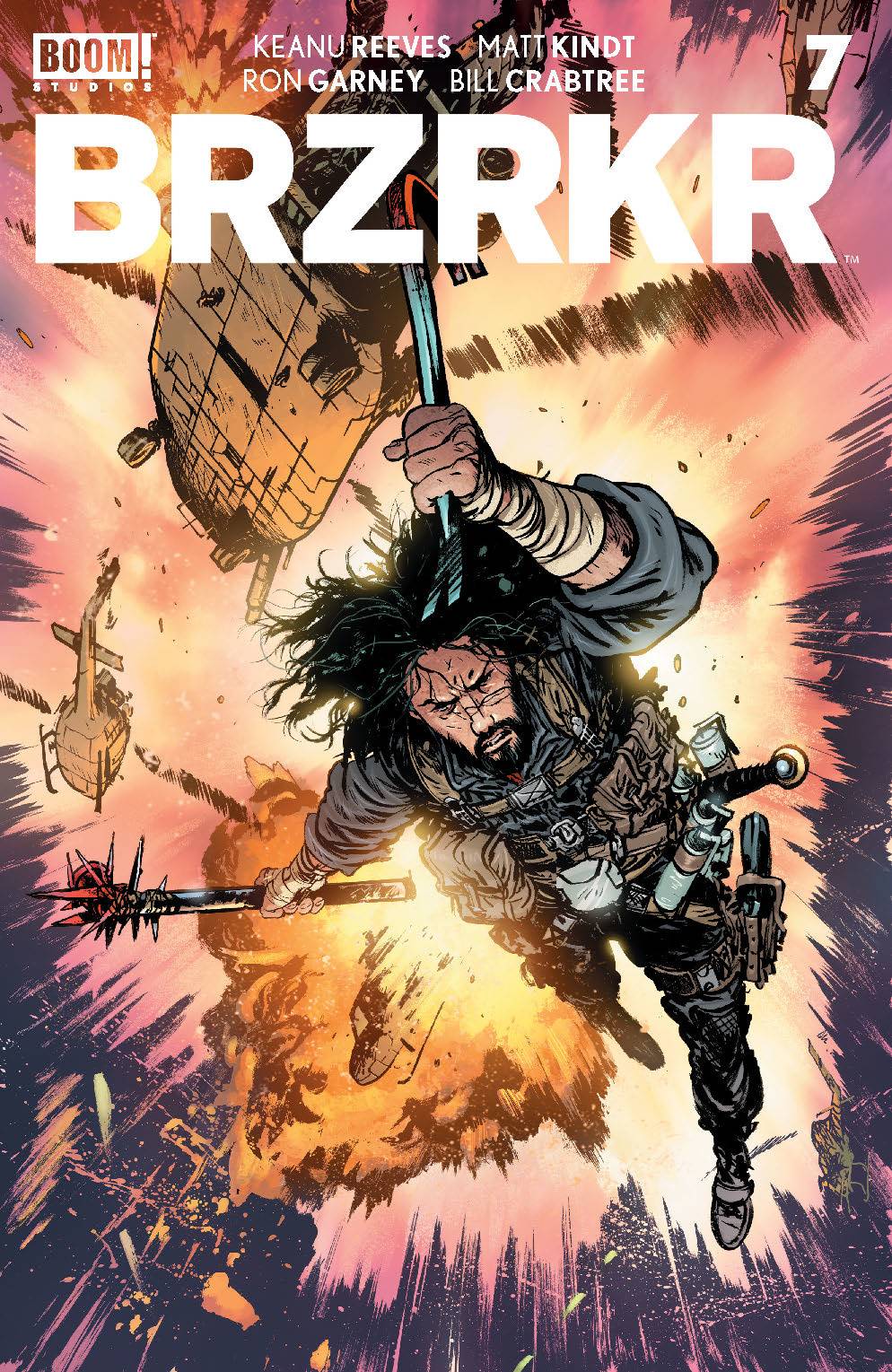 Brzrkr (Berzerker) #7 (Of 12) D Daniel Warren Johnson Foil Variant (Mr) (02/23/2022) Boom