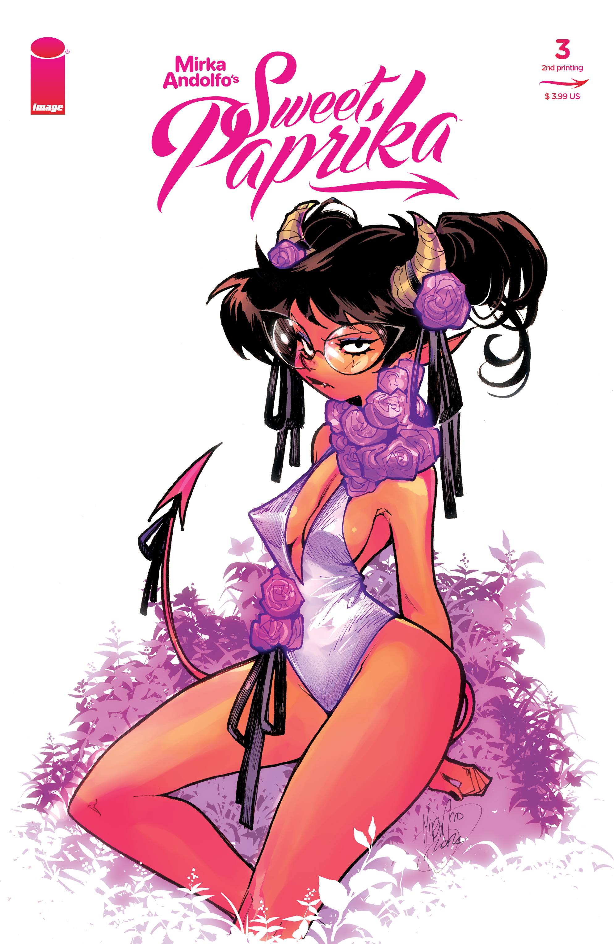 Mirka Andolfo Sweet Paprika #3 (Of 12) 2nd Print Mirka Andolfo Variant GGA (Mr) (11/03/2021) Image