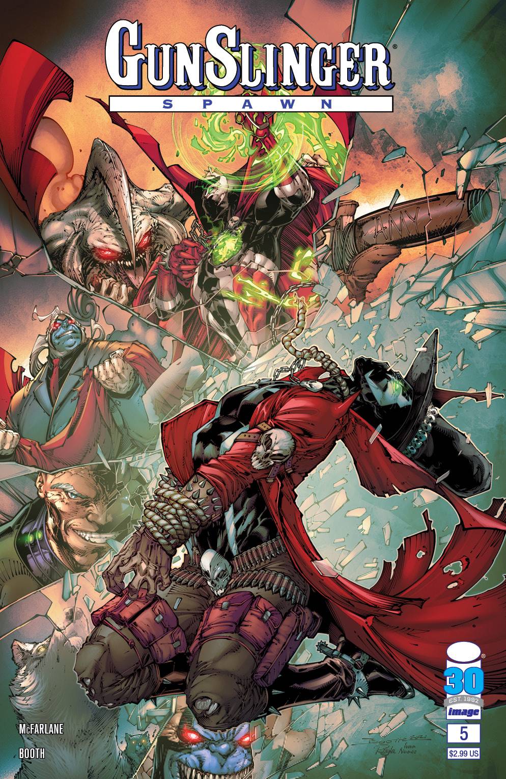 Gunslinger Spawn #5 A Brett Booth Todd McFarlane (02/23/2022) Image
