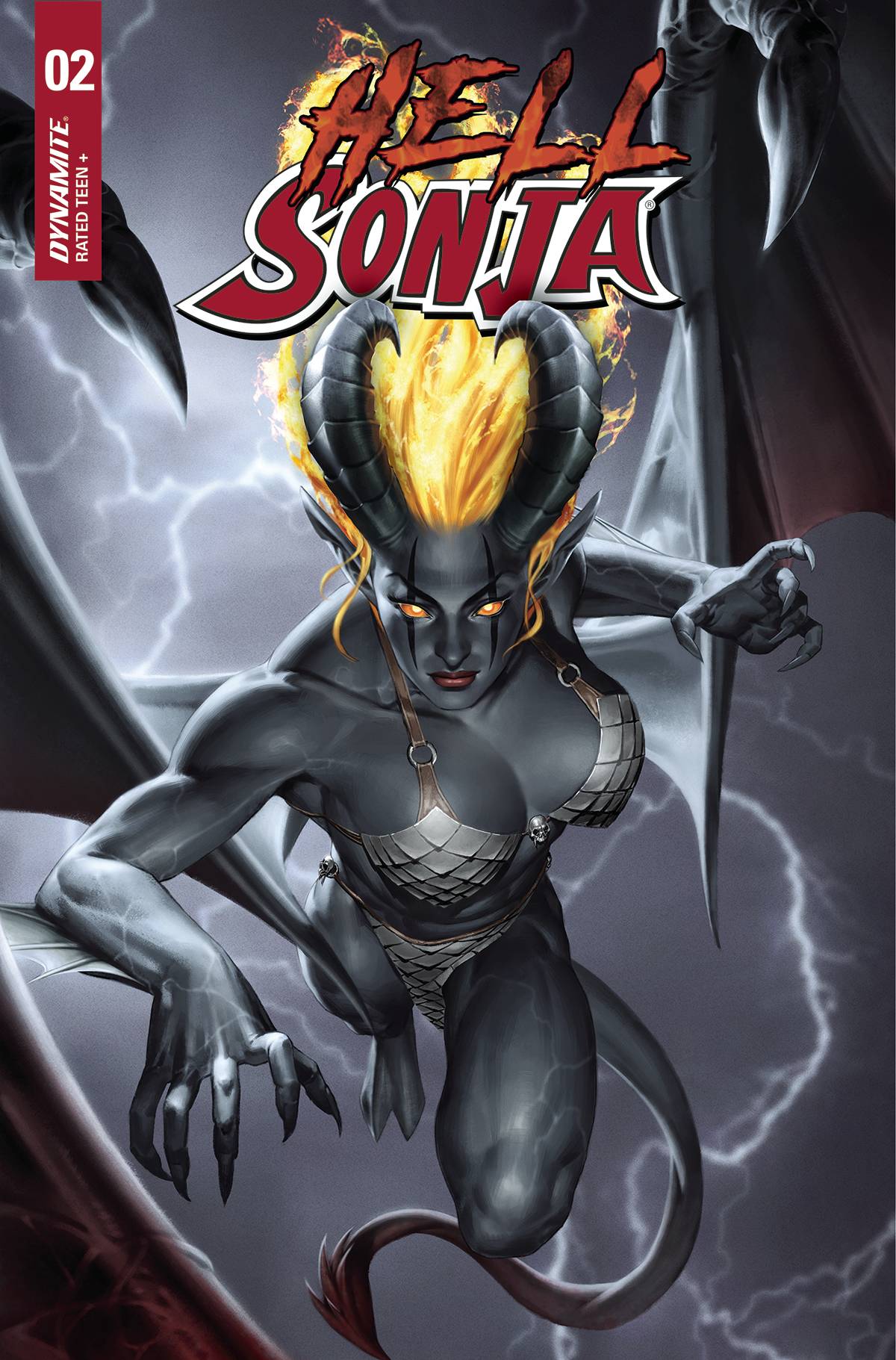 Hell Sonja #2 C Jung Geun Yoon Variant (02/02/2022) Dynamite