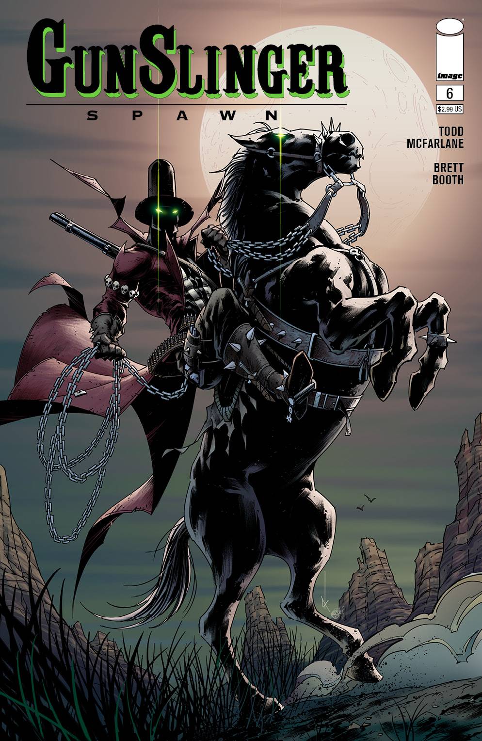 Gunslinger Spawn #6 B Kevin Keane Variant (03/23/2022) Image