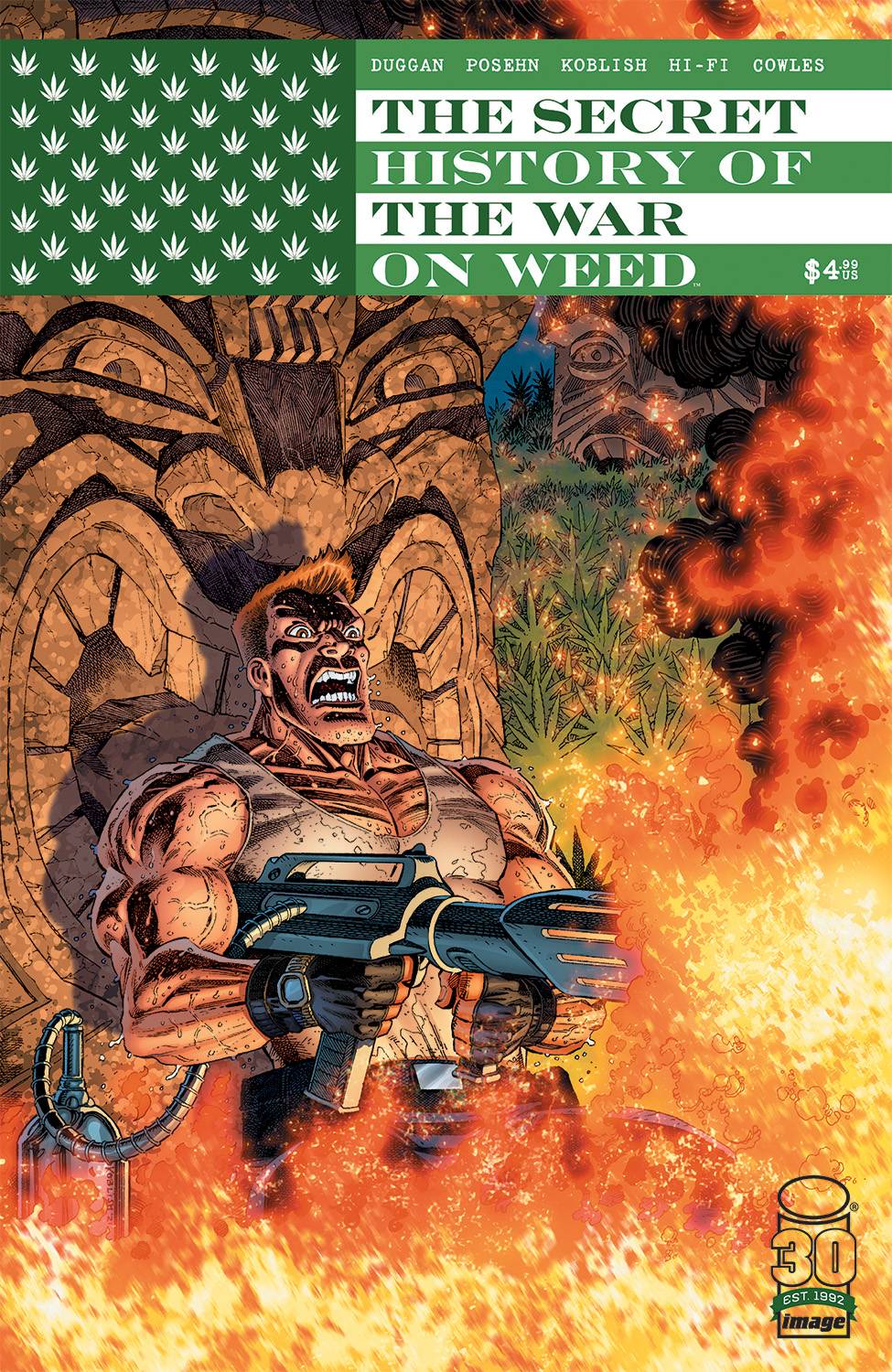 Secret History Of War On Weed (One-Shot) #1 Gerry Duggan Scott Koblish Marijuana 2022 Image NM