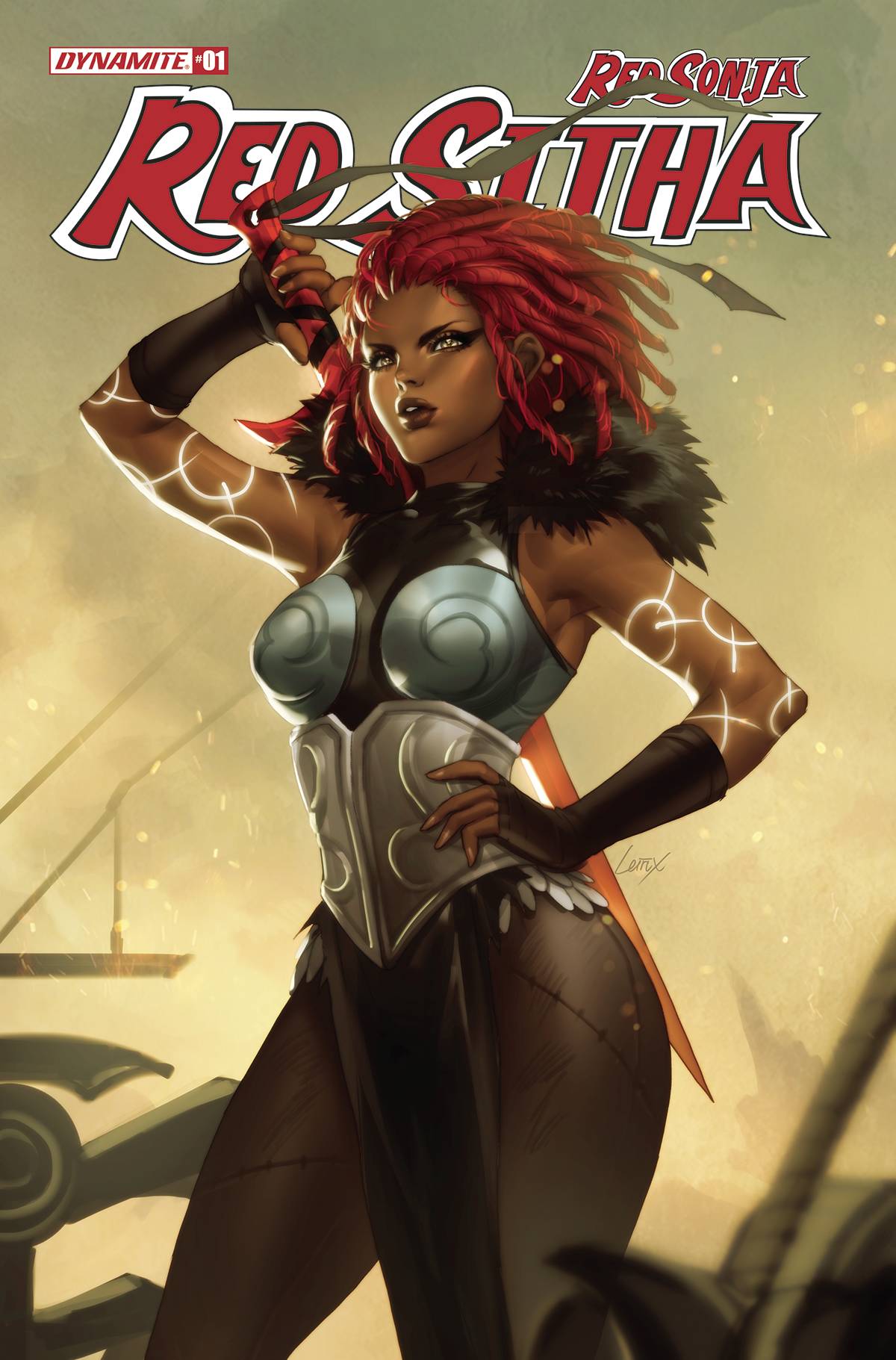 Red Sonja Red Sitha #1 P Leirix Li FOC Bonus Variant GGA (05/04/2022) Dynamite