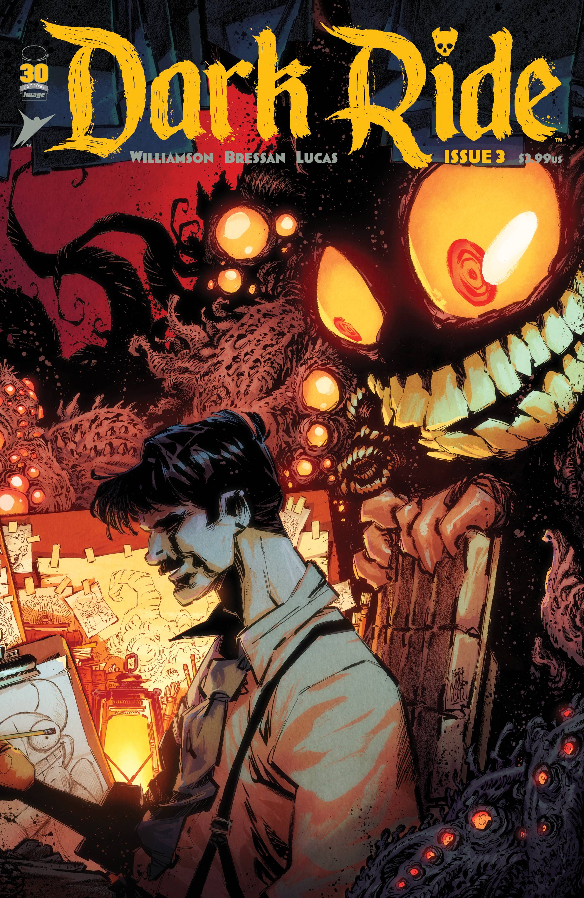 Dark Ride #3 B Jorge Corona Variant (Mr) (12/14/2022) Image