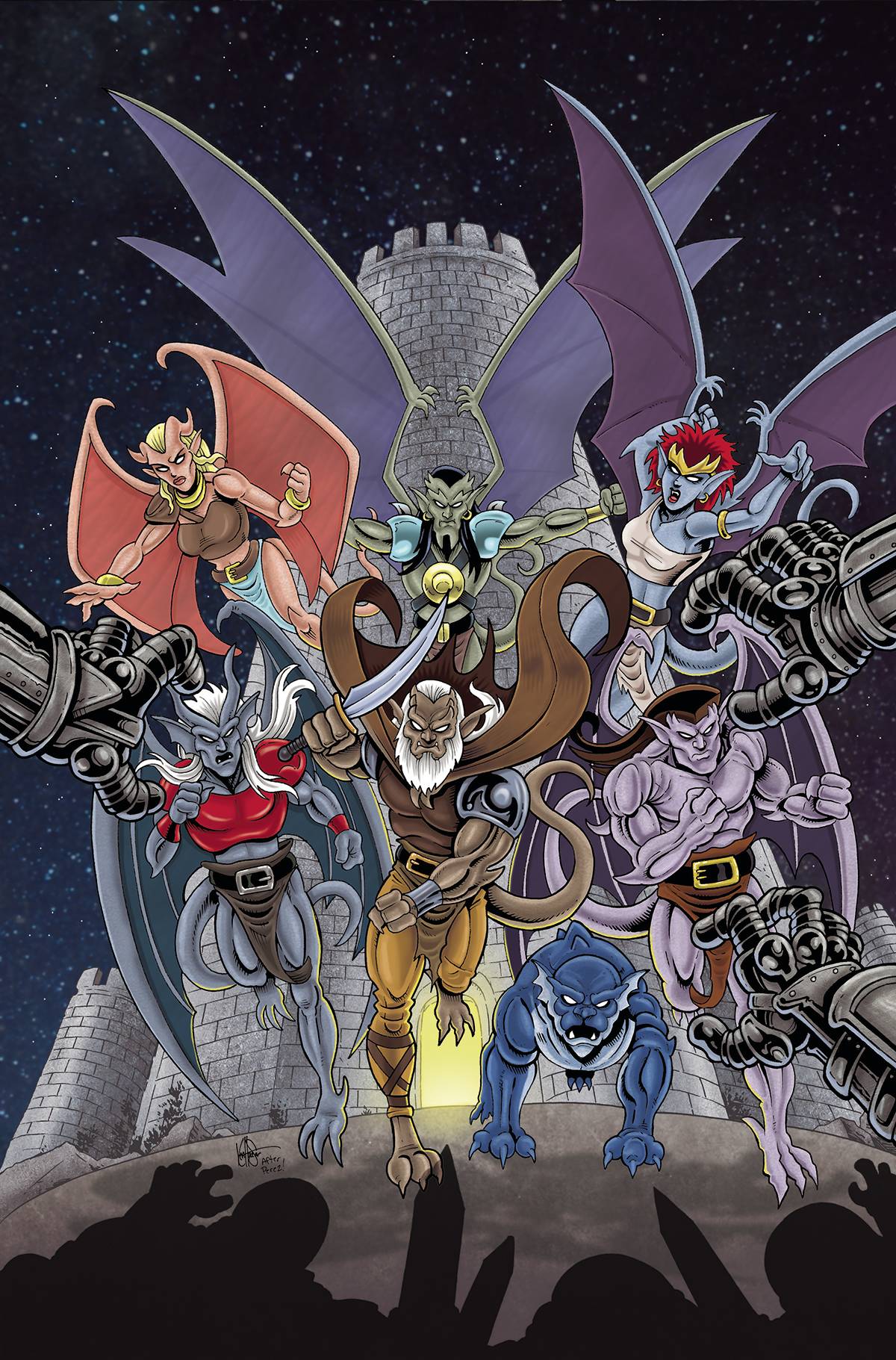 Gargoyles Dark Ages #1 Zd 1:10 Foc Ken Haeser Virgin Variant (07/05/20