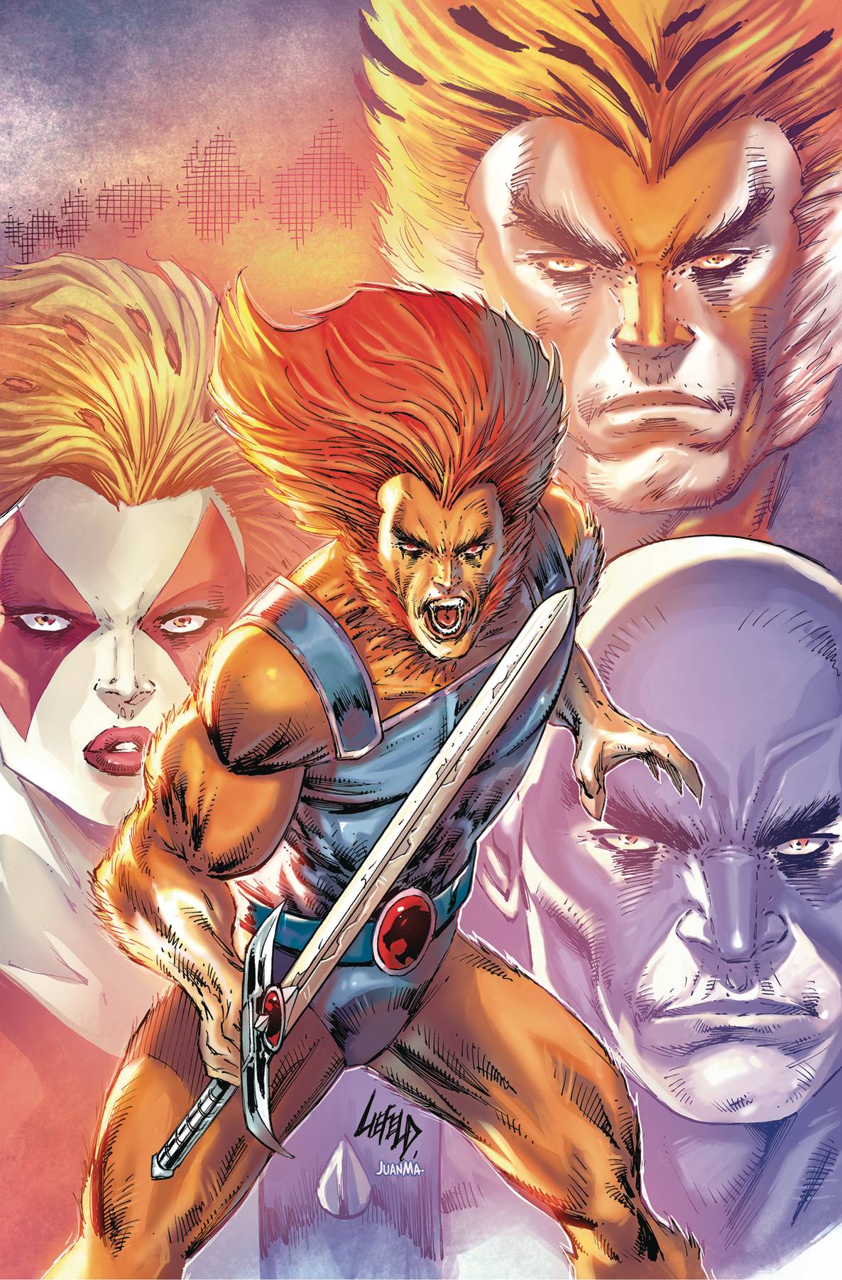 THUNDERCATS #1 CVR ZH 10 COPY FOC INCV LIEFELD VIRGIN(02/07/2024)