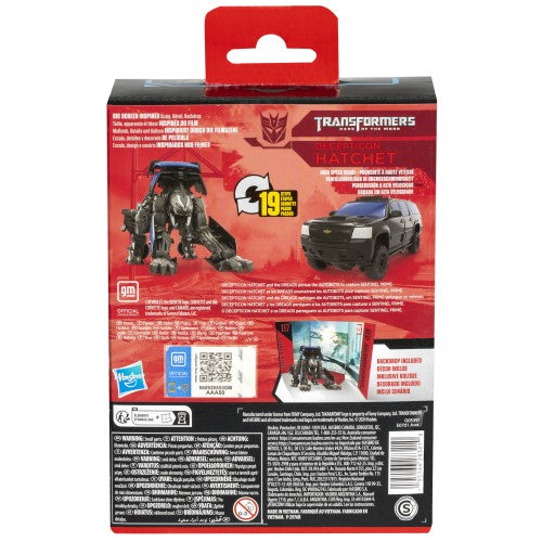 Transformers Studio Series 117 Deluxe Hatchet Action Figure