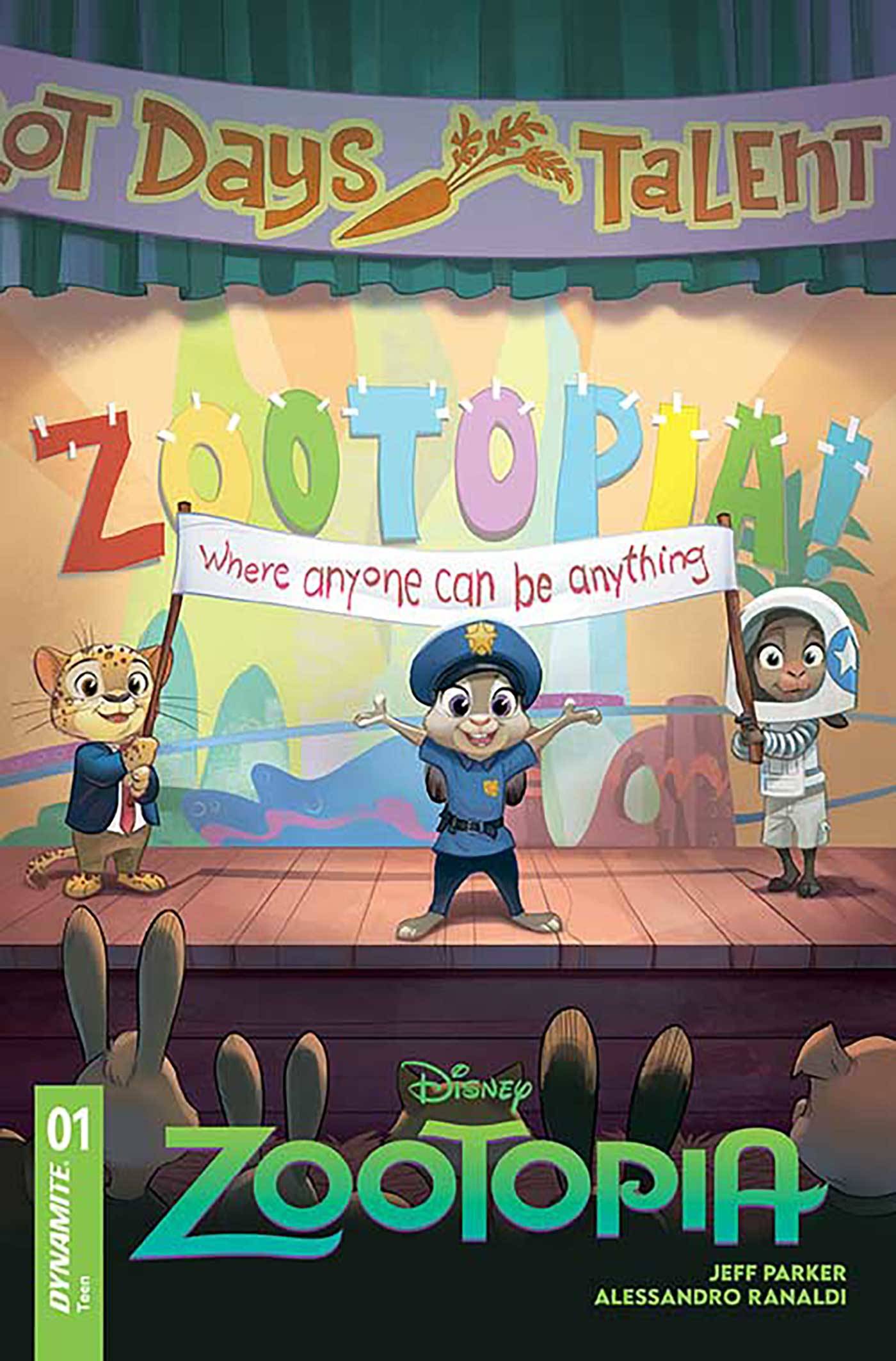 Zootopia #1 U 1:5 Foc Storybook Trade Dress Foil Variant (01/08/2025)