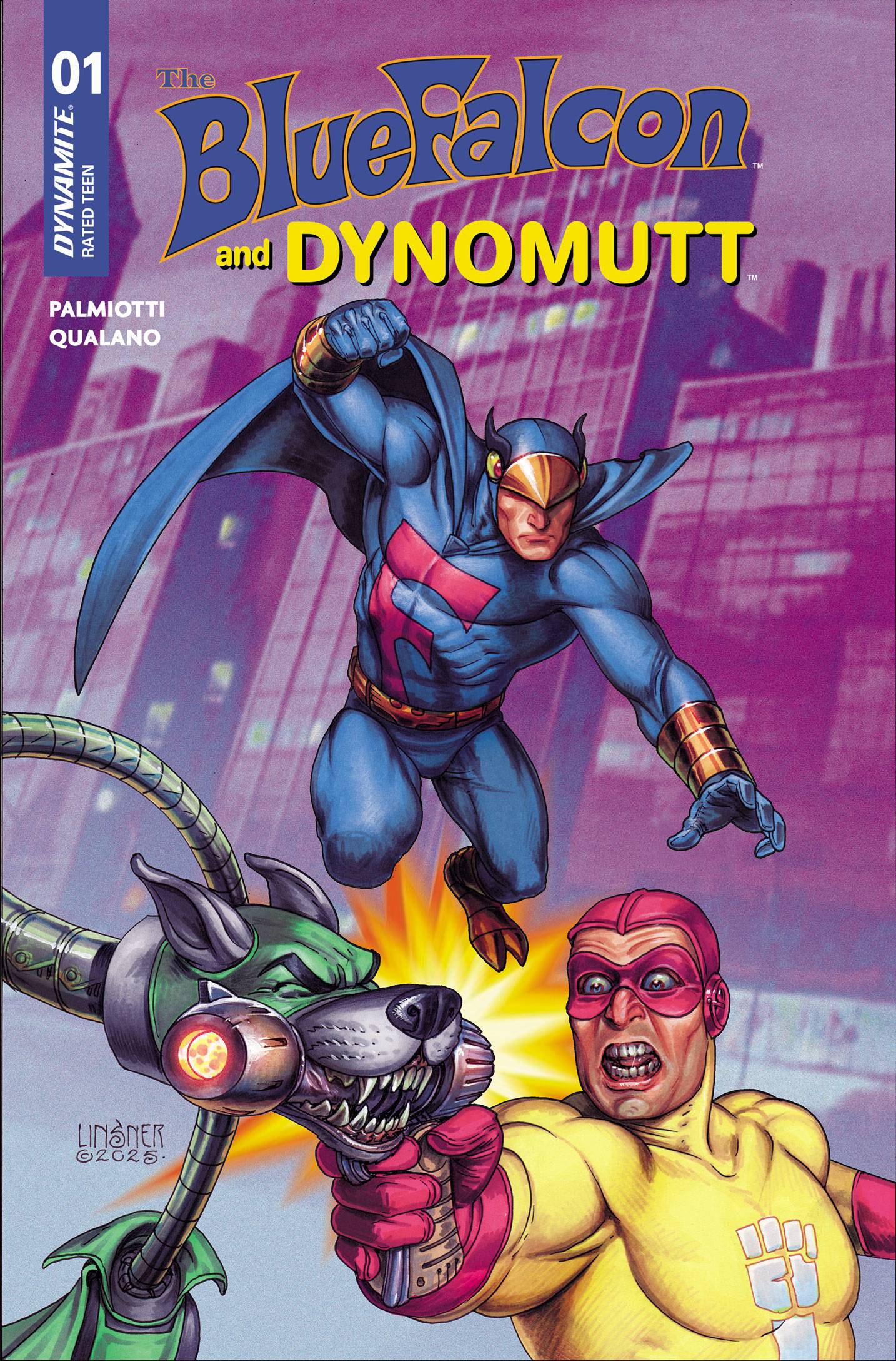 The Blue Falcon & Dynomutt #1 C Joseph Michael Linsner (09/10/2025) Dynamite