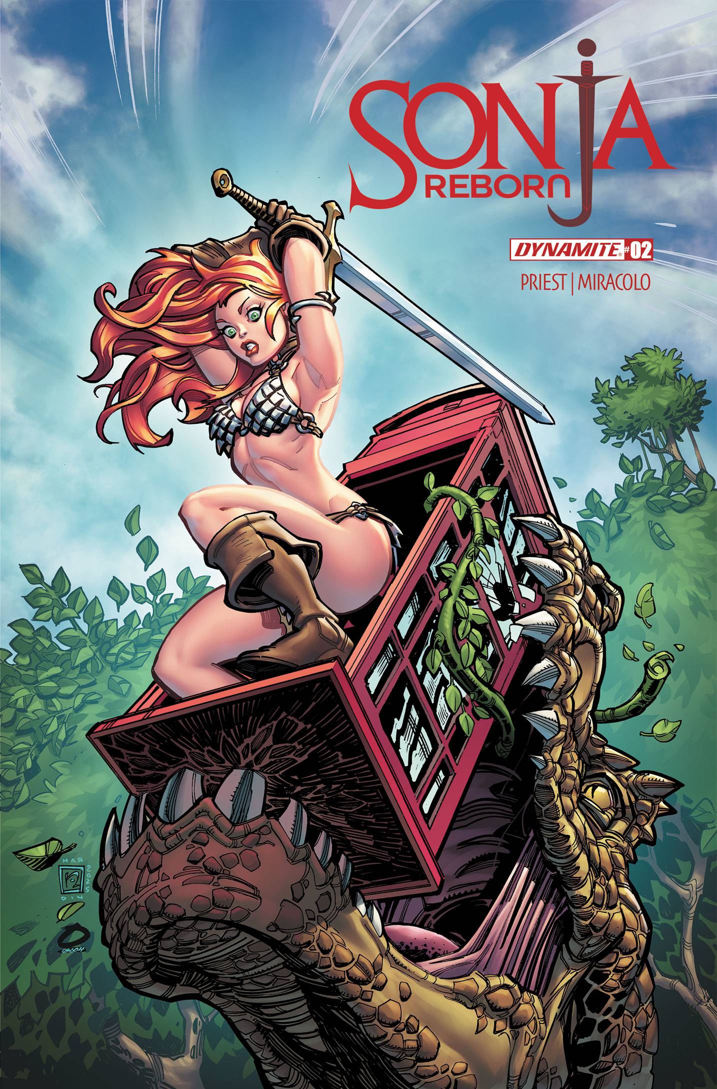 Sonja Reborn #2 C Chad Hardin (10/15/2025) Dynamite