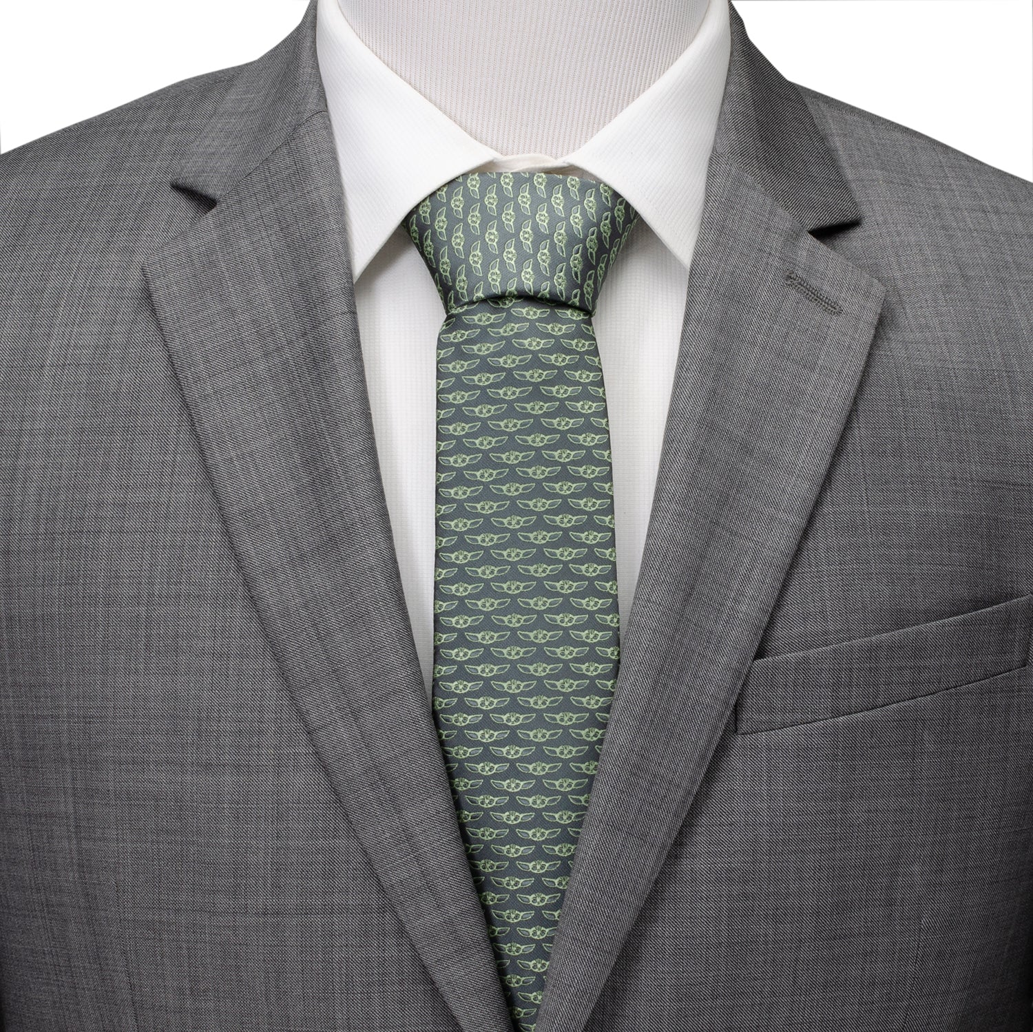 Star Wars Grogu Gray Tie