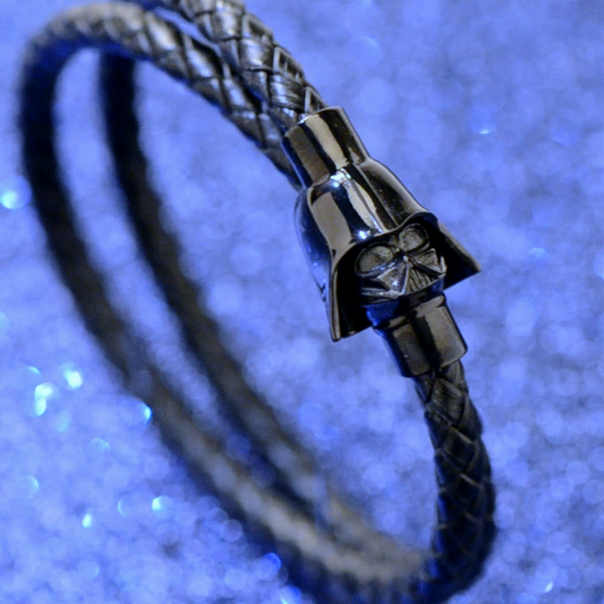 Star Wars Darth Vader Double Wrap Bracelet