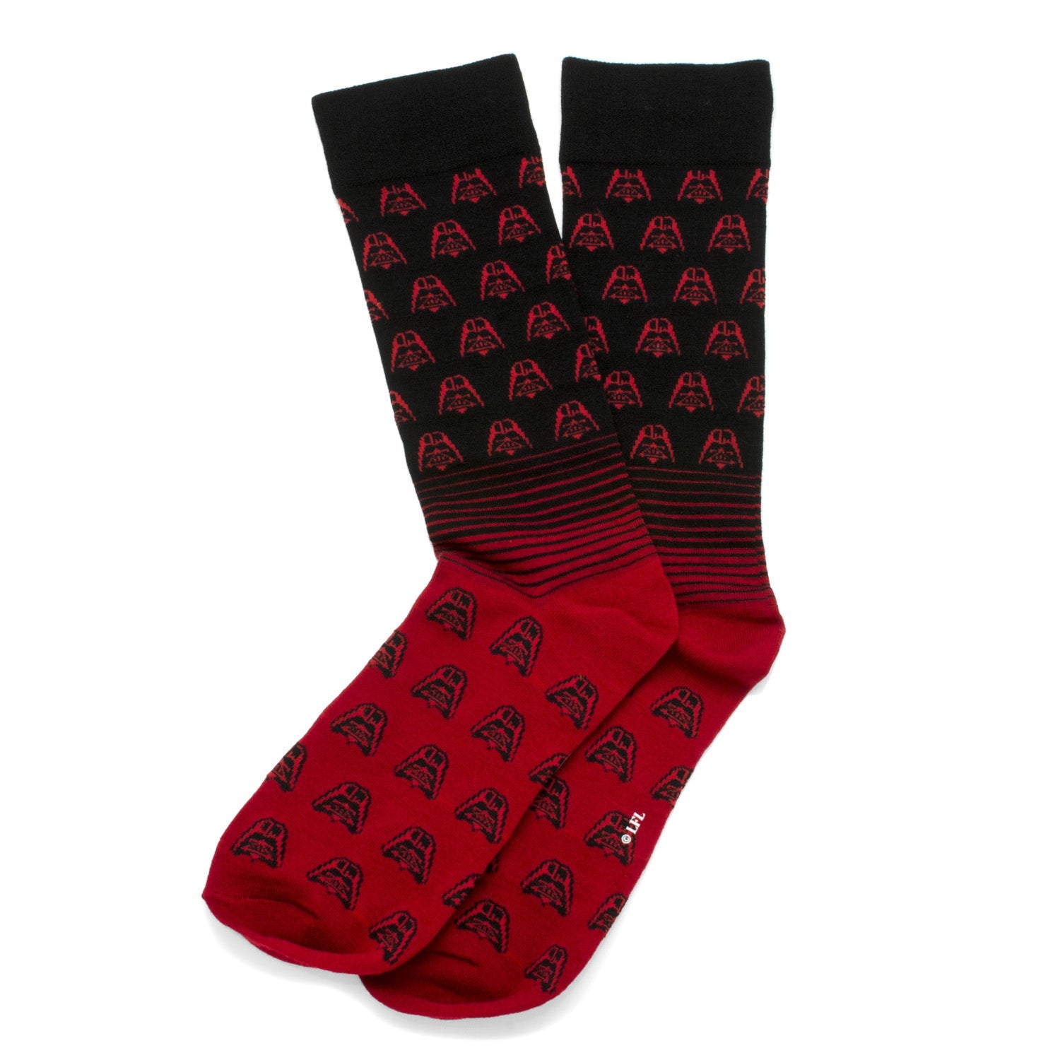 Star Wars Dress Socks 3-Pack with Darth Vadar Lapel Pin Gift Set